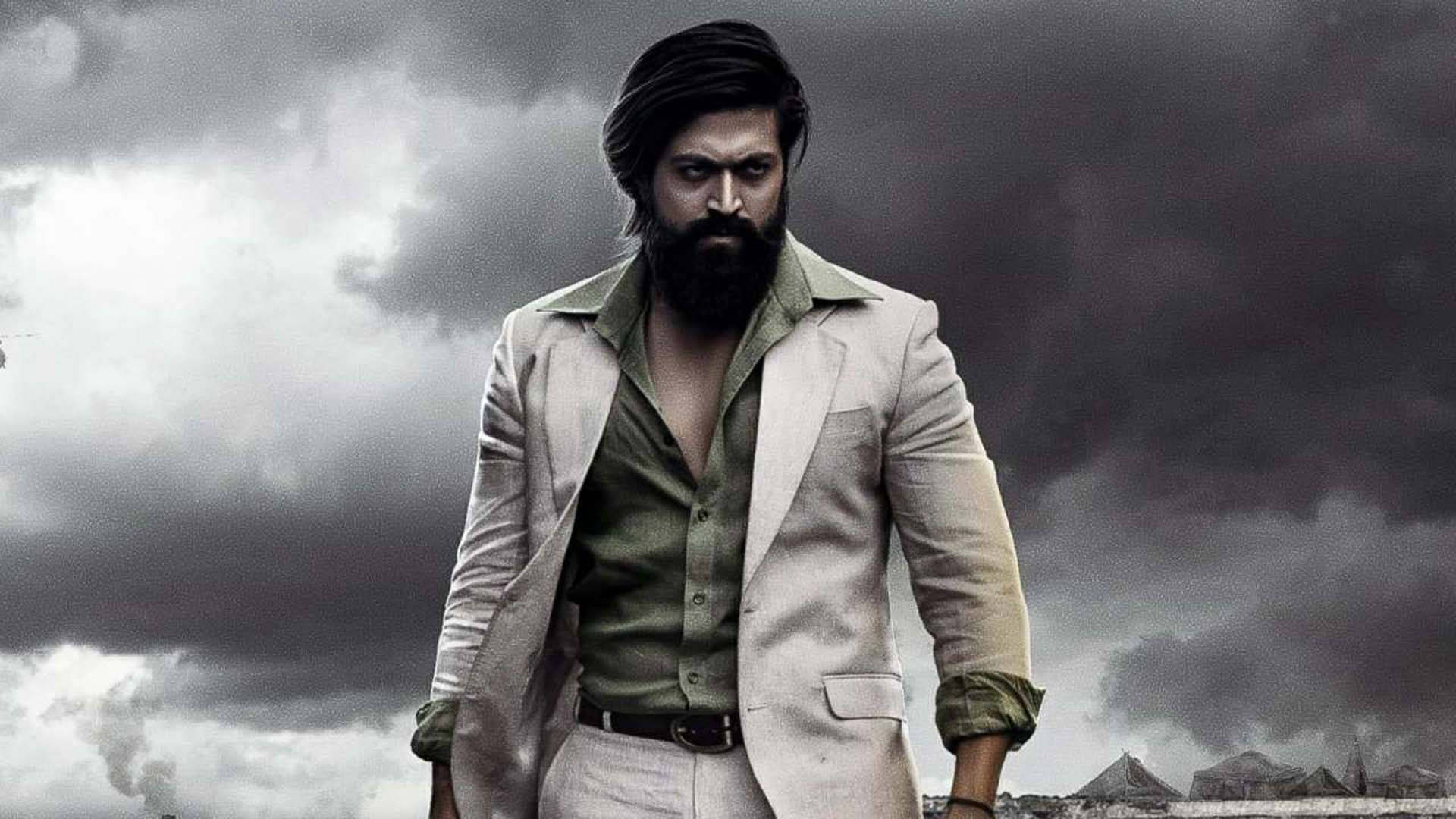 1920x1080 Download Yash in KGF Chapter 2 Wallpaper
