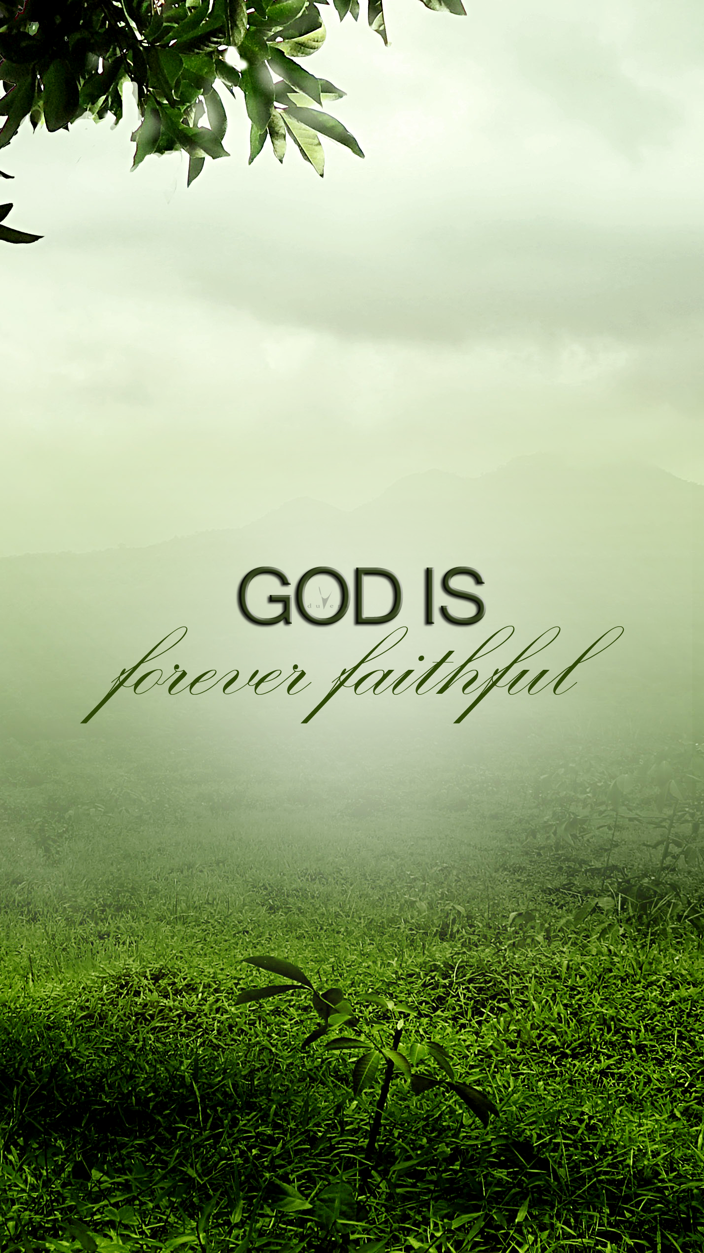 1440x2561 God is forever faithful