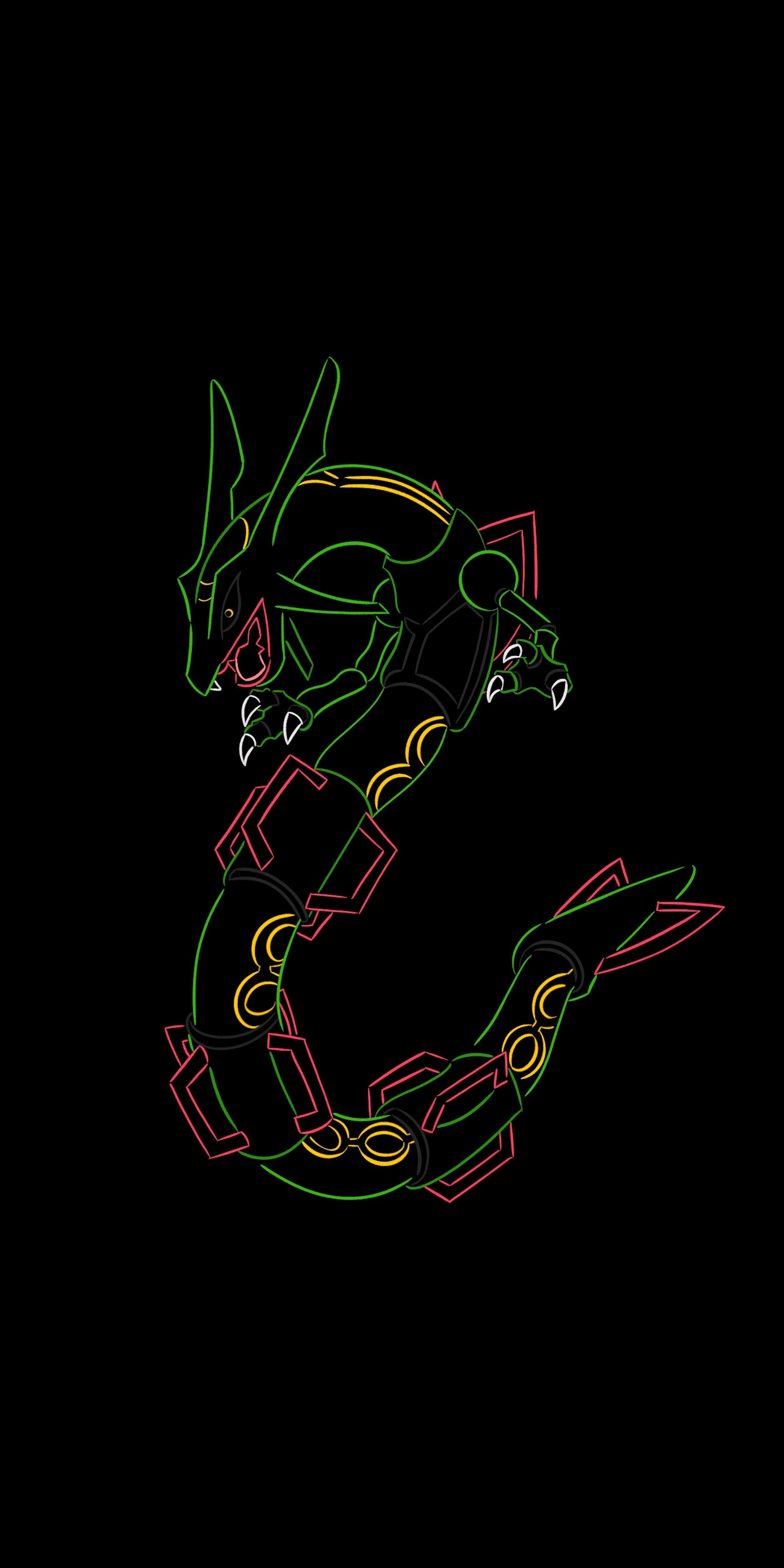 1920x3840 Rayquaza(1920x3840)