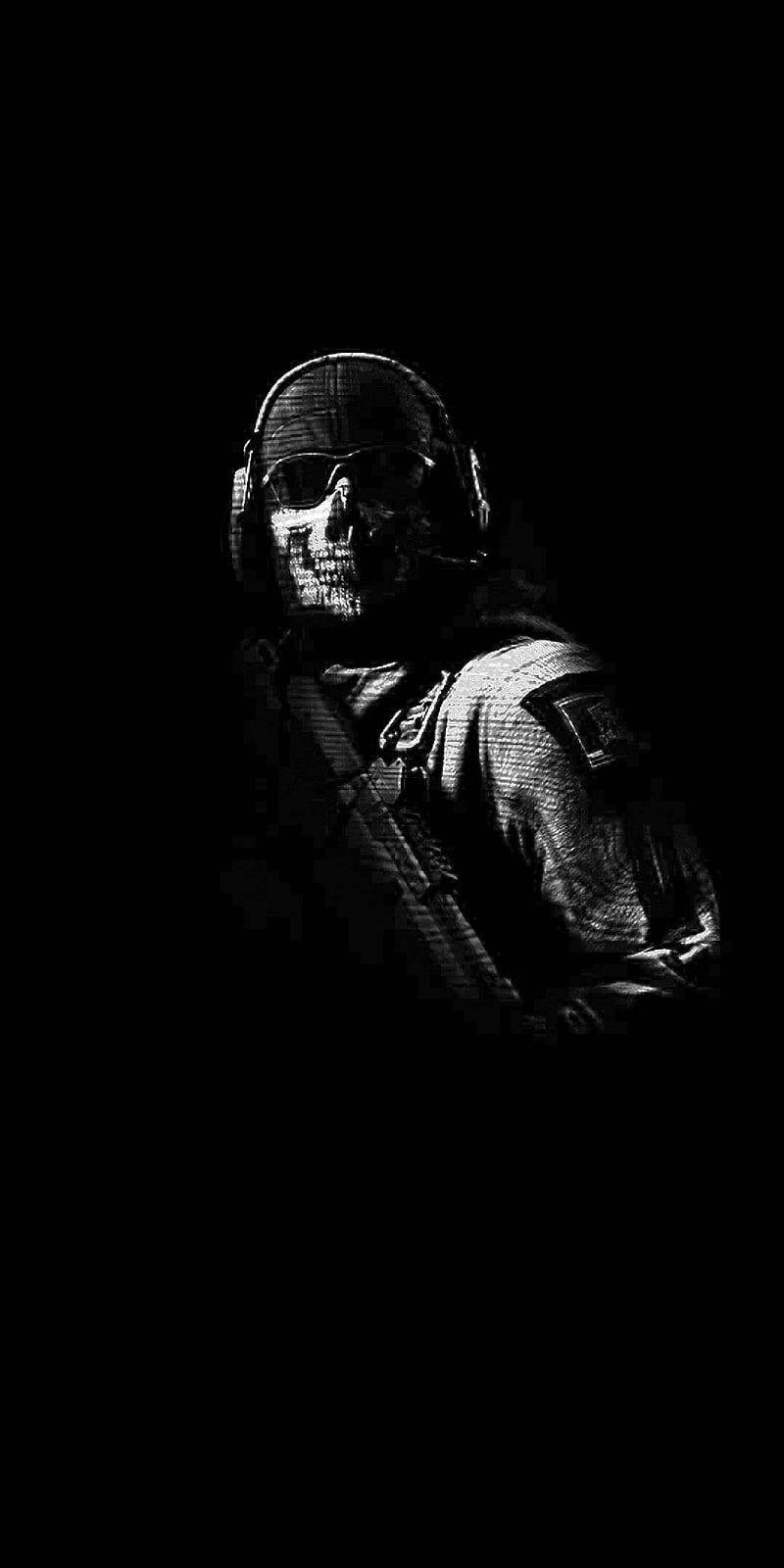 800x1600 GhostBlack, cod, mobil, HD phone wallpaper