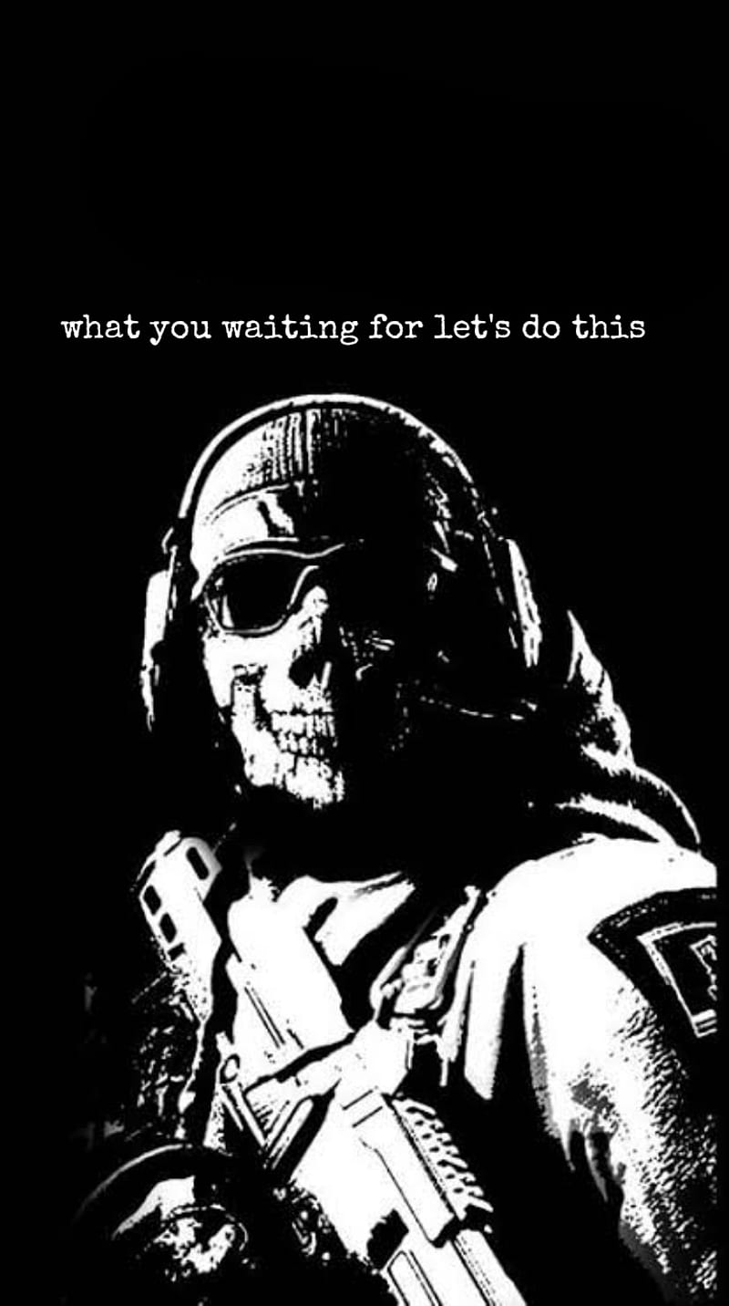 800x1432 2880x900px, 2K free download. Lets do this, callofduty, cod, call of duty, ghost, HD phone wallpaper
