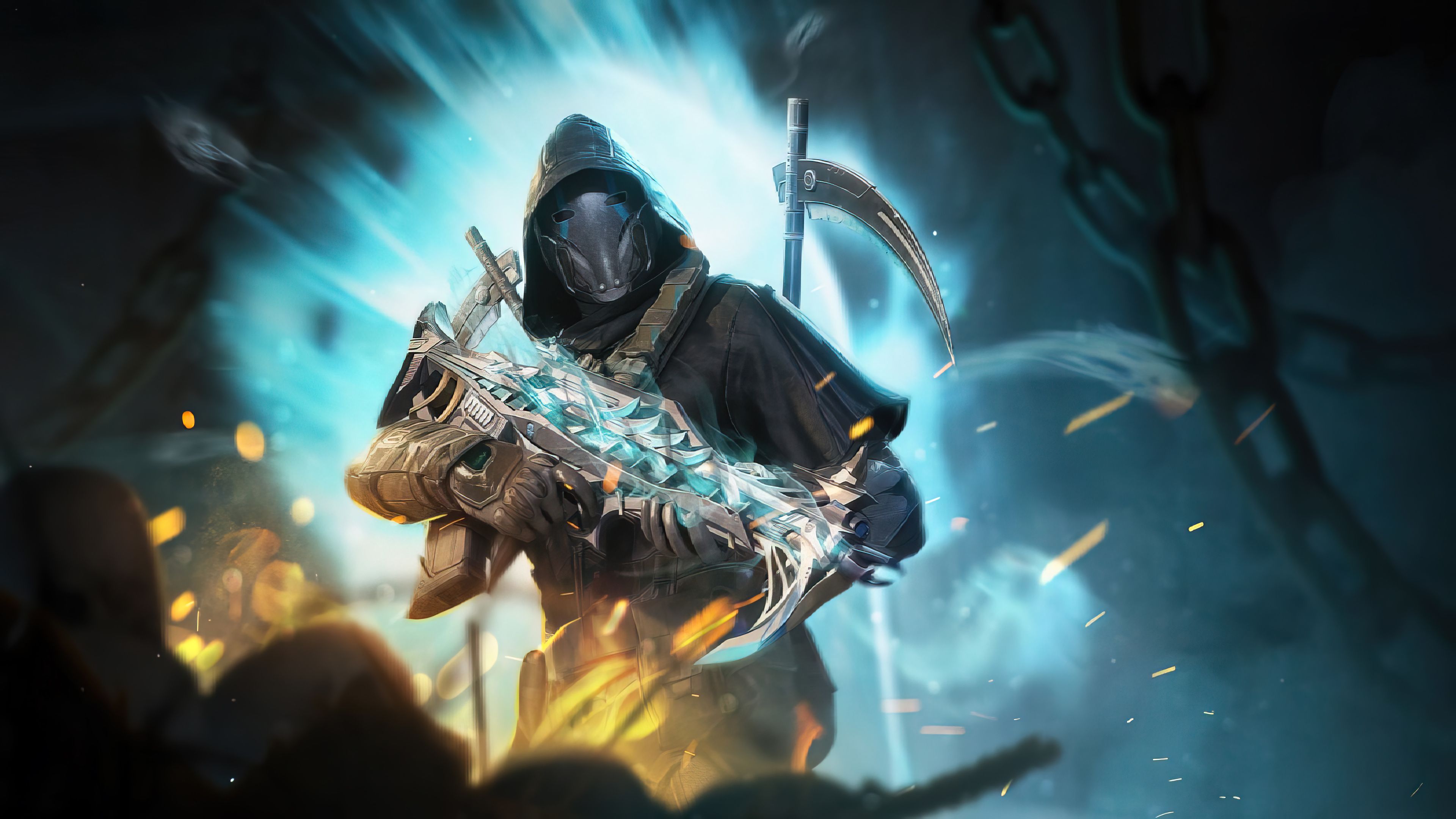 3840x2160 CODM Dark Shepherd Skin Wallpaper 4K PC Desktop e