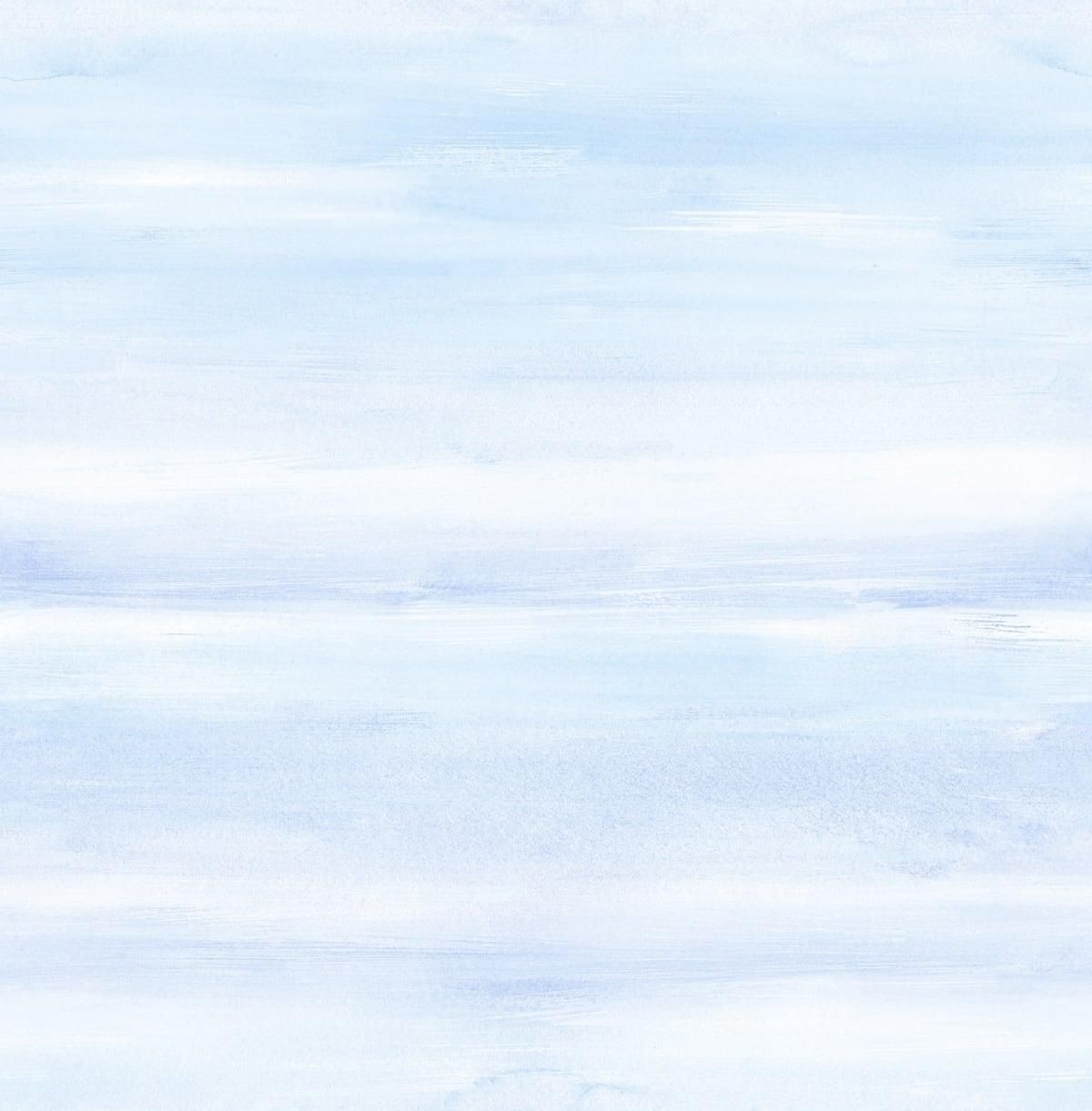 1200x1221 Seabrook Designs Watercolor Periwinkle and Sea Mist Wallpaper DA60102