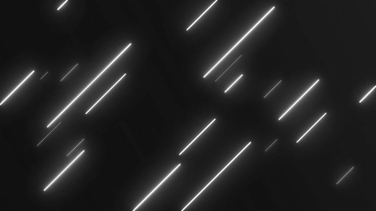 1280x720 Tiktok Neon WHITE Lines Background video