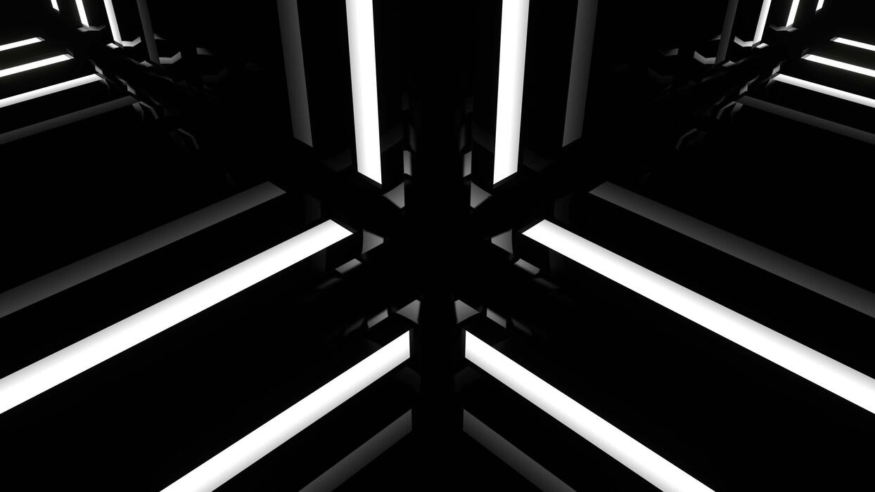 1244x700 White Neon Moving Effect Background VJ Loop in 4K