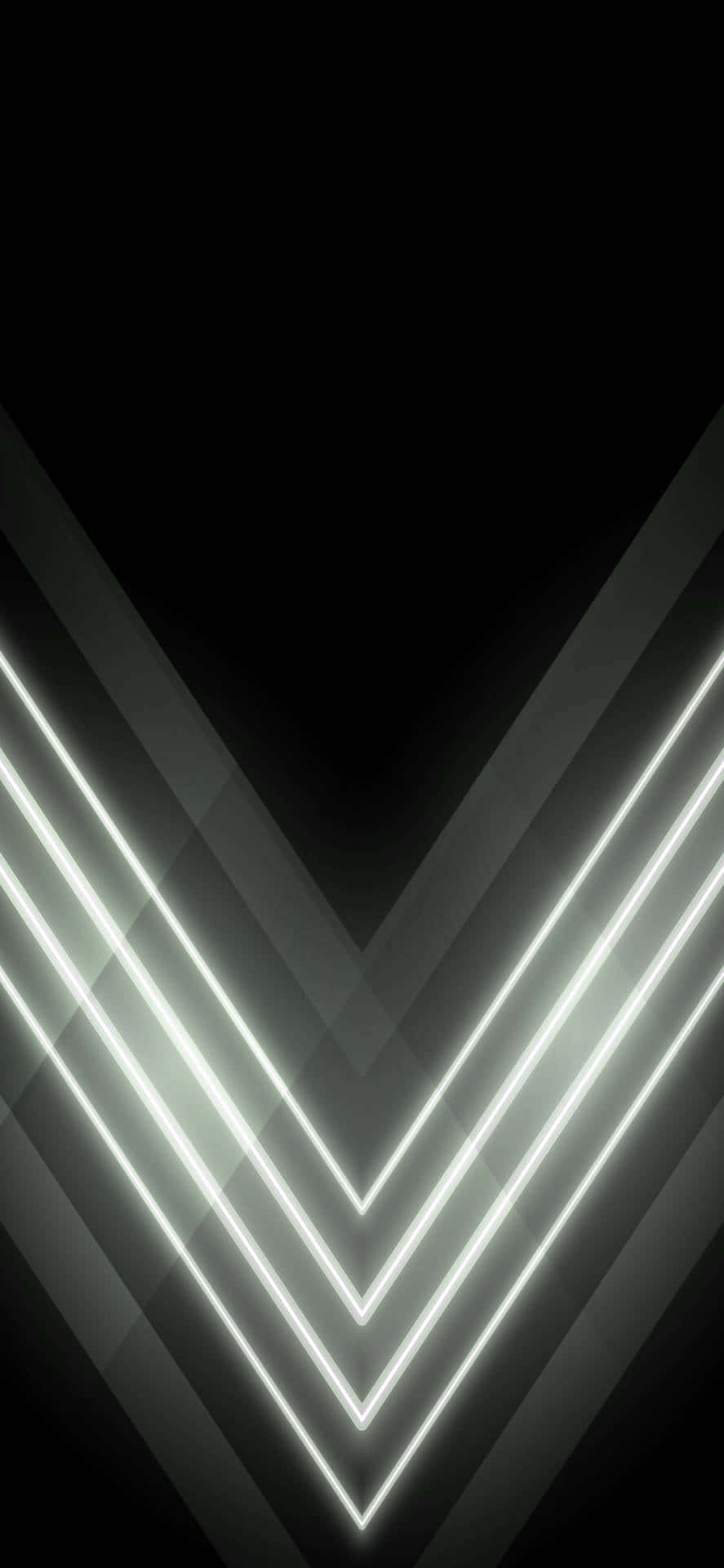 887x1920 Download Brighten up your day with vibrant White Neon! Wallpaper