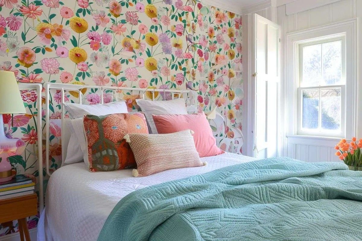 1200x800 Vintage Vibes: Incorporating Retro Wallpaper into Modern Interiors Jade Design