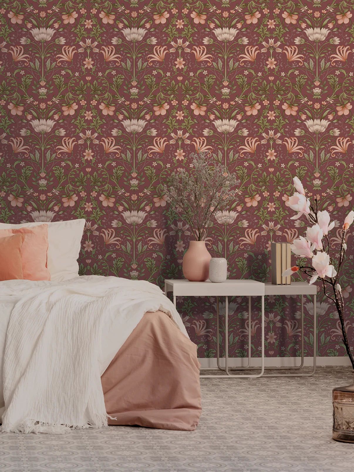 1206x1608 Vintage Inspired Wallpaper: Retro Designs Making A Stylish Comeback