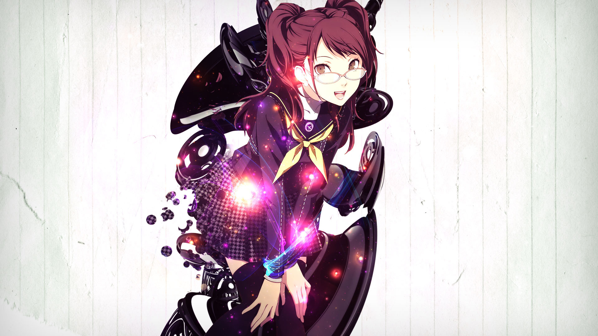 1920x1080 Wallpaper anime, anime, Anime, Person rise kujikawa, shin megami tensei for mobile and desktop, section прочее, resolution 1920x1080