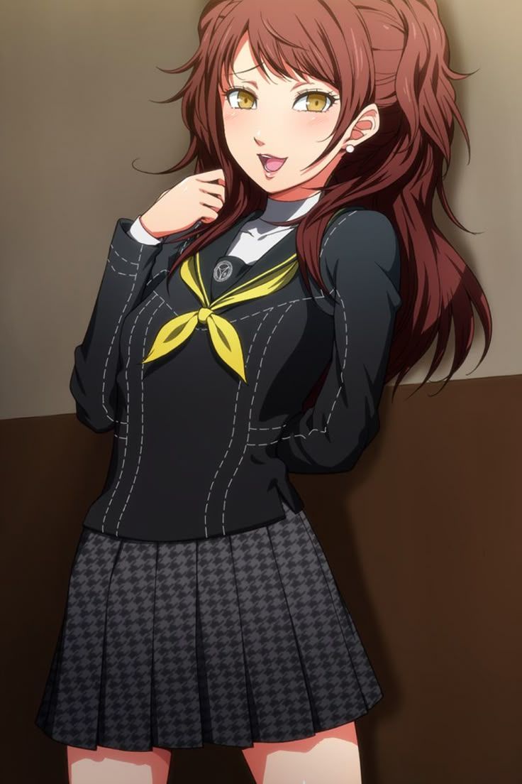 736x1104 Kujikawa Rise Megami Tensei: PERSONA 4 Wallpaper by Hairu Anime Image Board