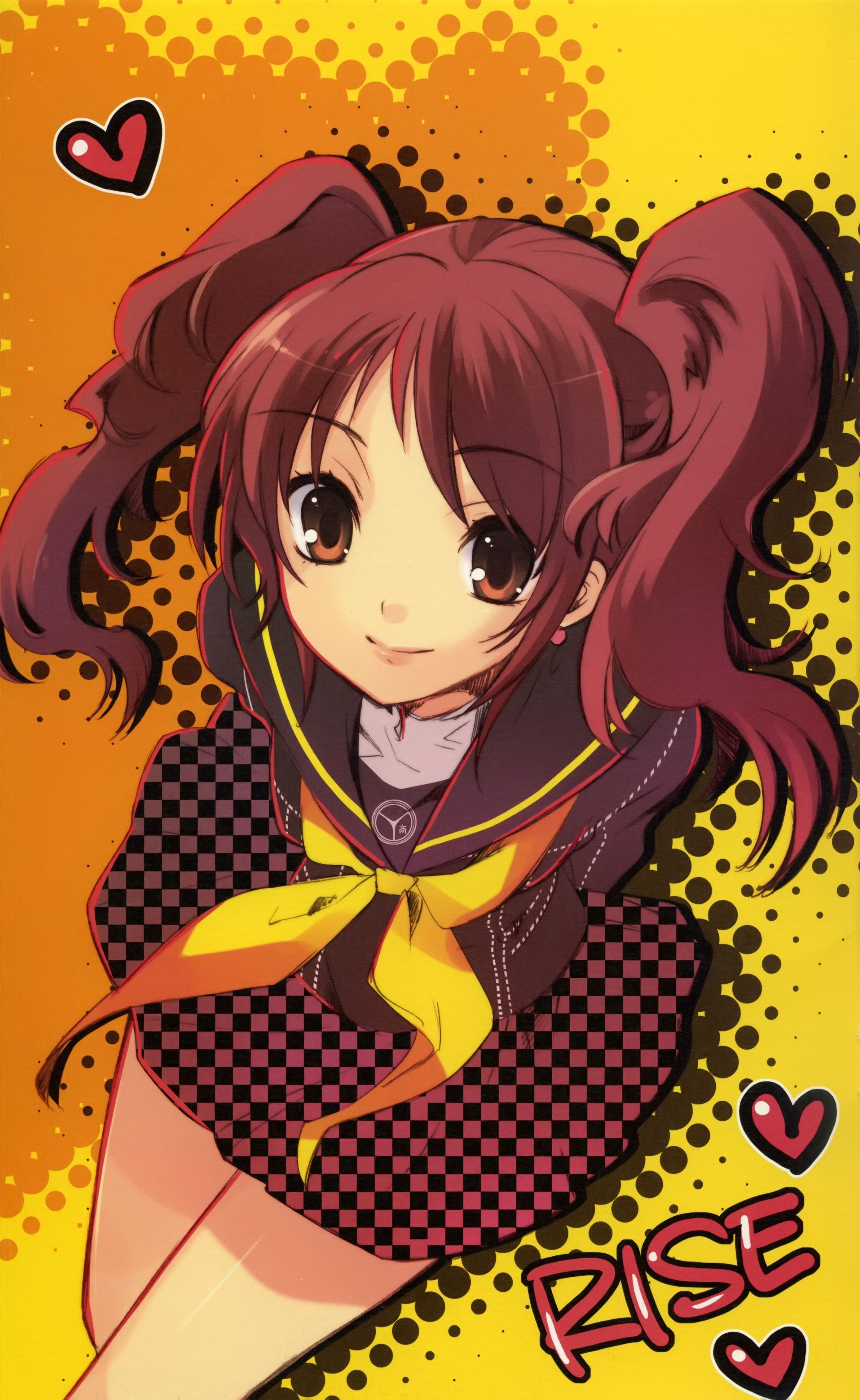2110x3435 Kujikawa Rise Megami Tensei: PERSONA 4 Wallpaper by Ito Noizi Anime Image Board