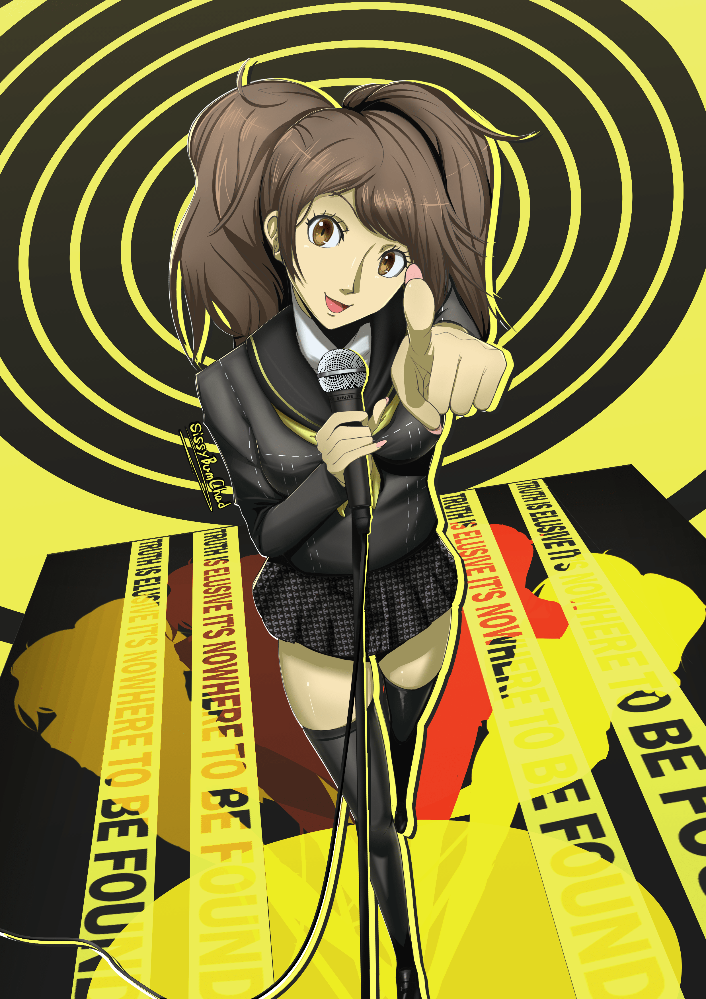 2480x3508 Rise Kujikawa by SissyBumChad on Newgrounds