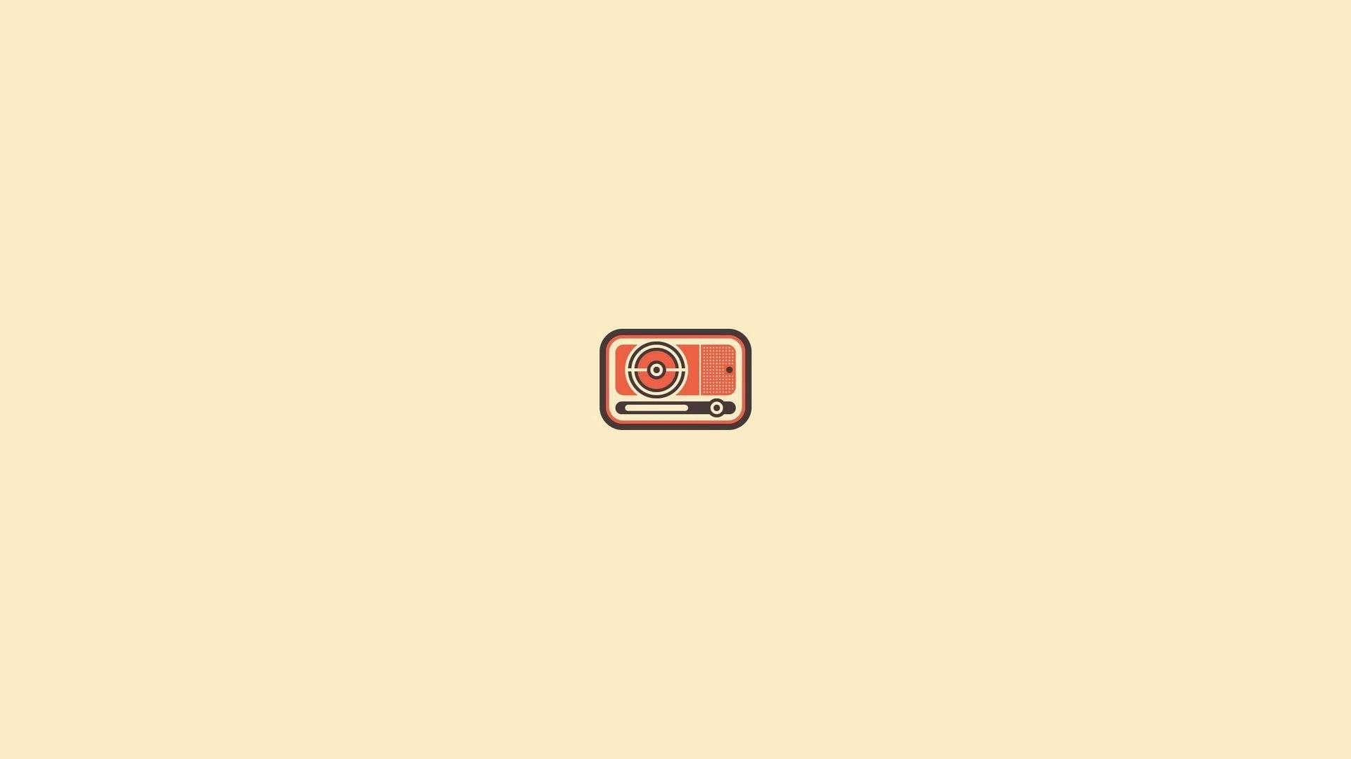 1920x1080 Download wallpaper 1920x1080 radio, image, background, vintage