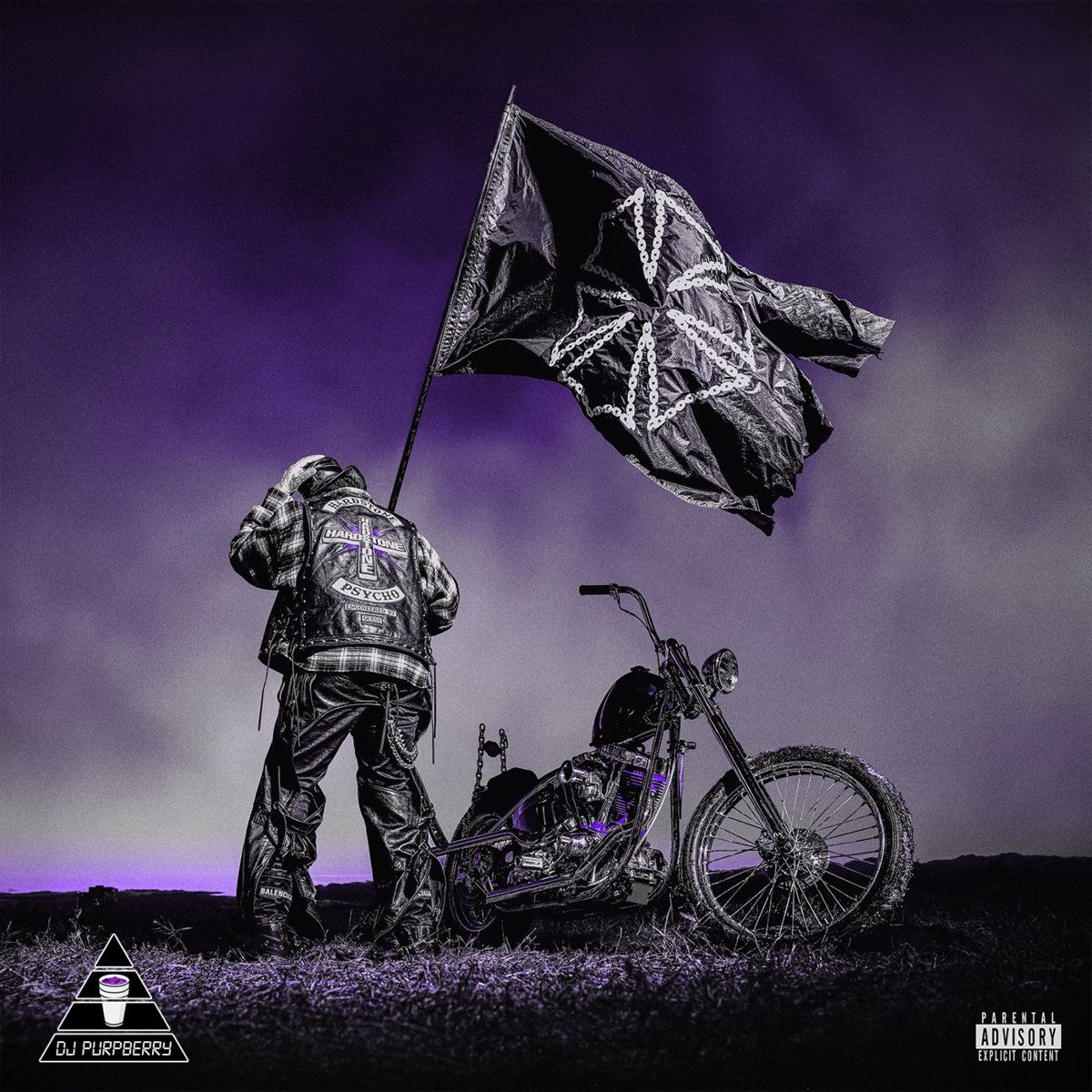 1200x1200 HARDSTONE PSYCHO (CHOPPED & SCREWED). DJ PURPBERRY X DON TOLIVER