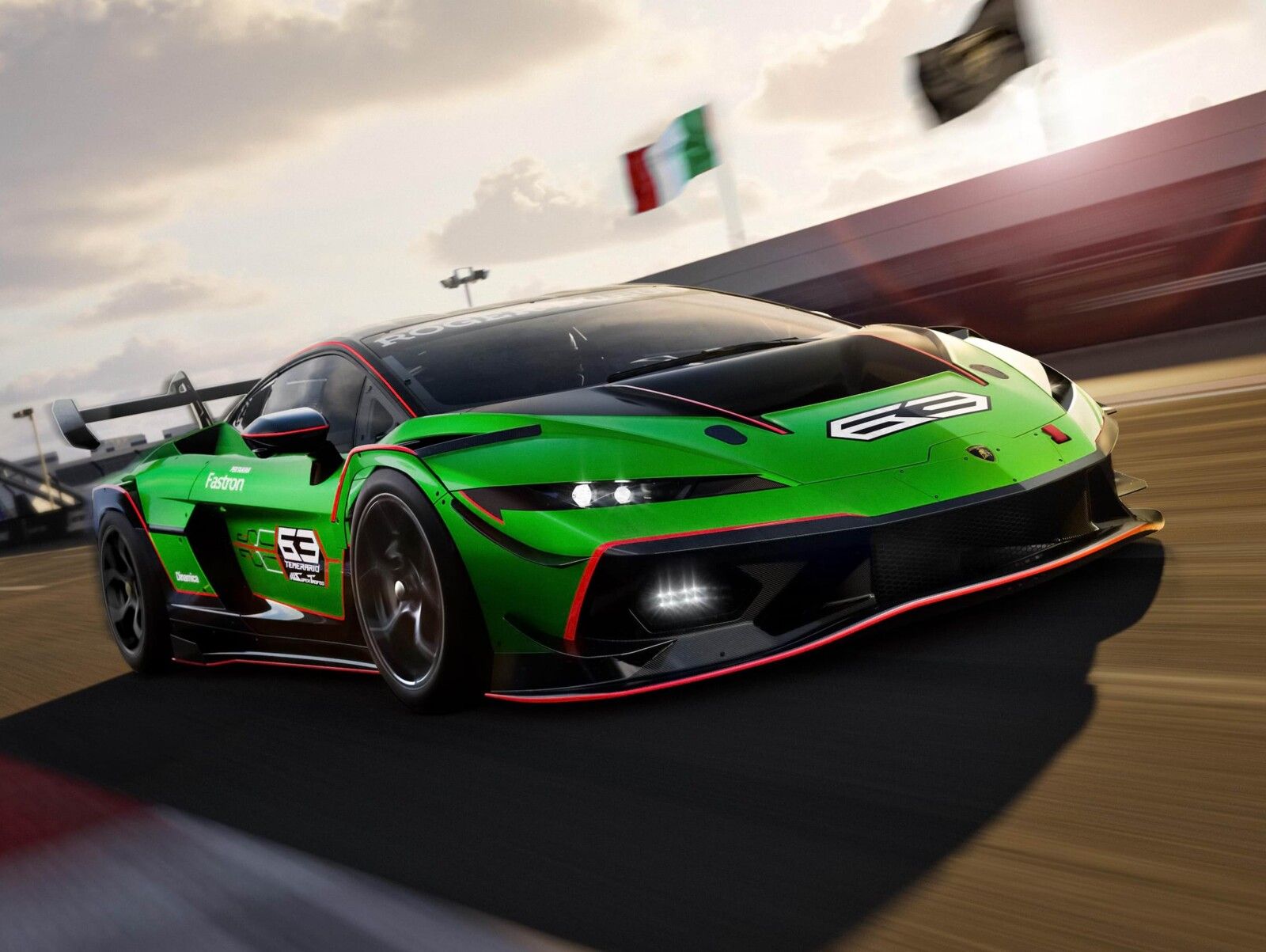 1600x1203 Lamborghini Temerario Super Trofeo: new on the track