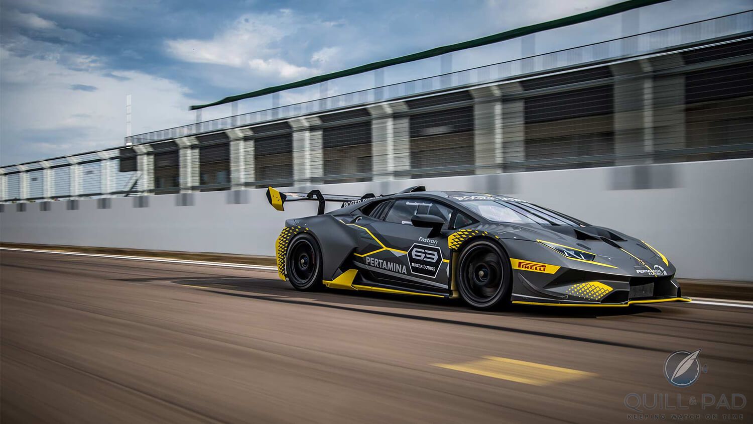 1500x844 Lamborghini Huracán Super Trofeo EVO: The Car Behind The Watch & Pad