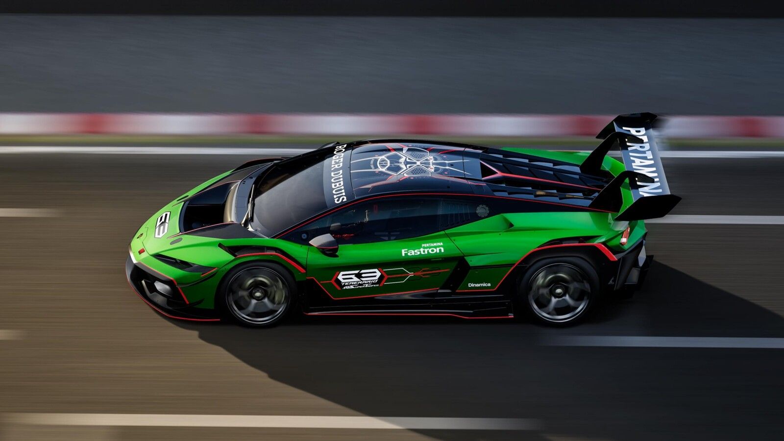 1600x900 Lamborghini Temerario Super Trofeo: new on the track