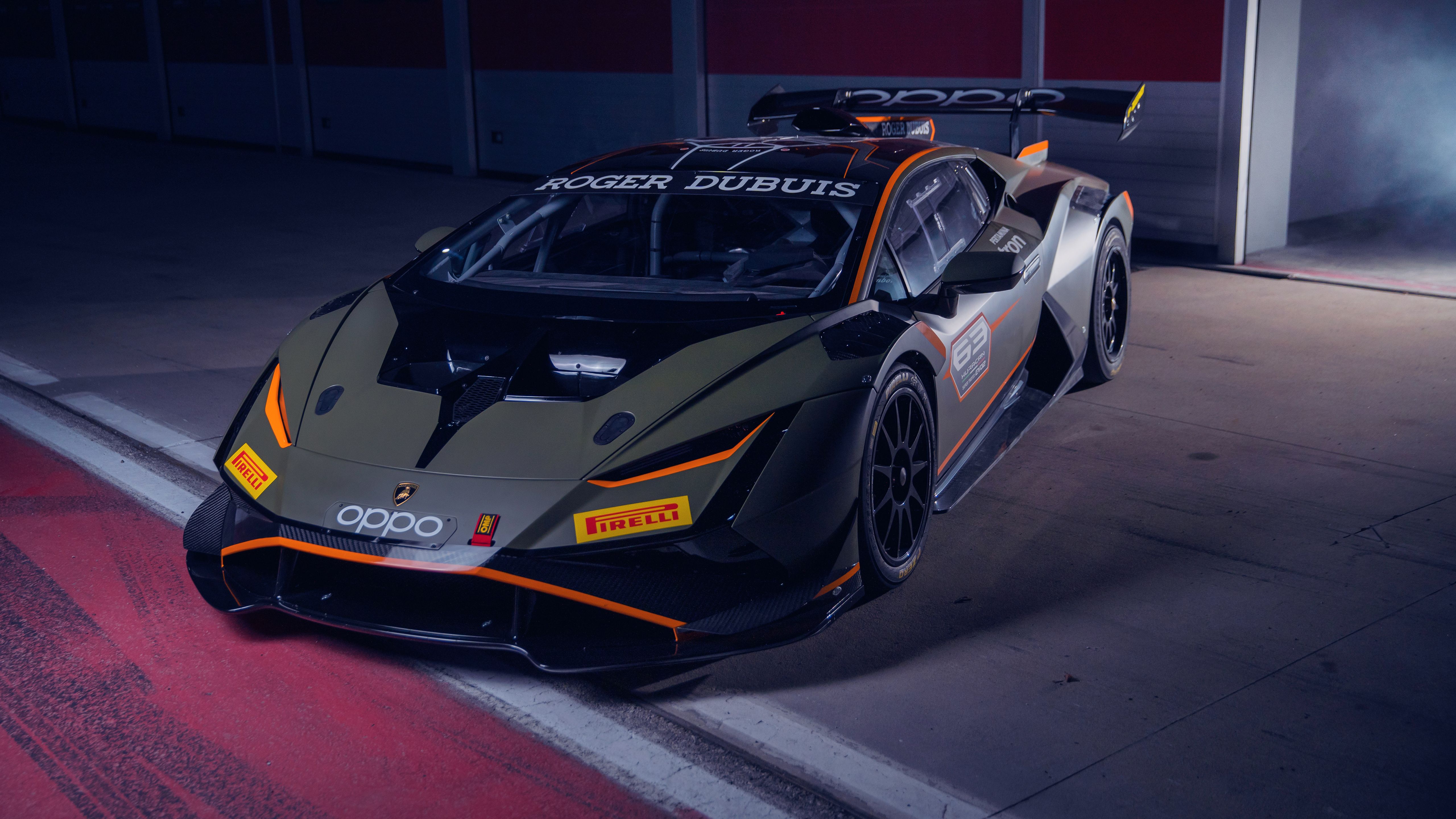 5120x2880 Lamborghini Huracán Super Trofeo EVO2 5K 2 Wallpaper Car Wallpaper