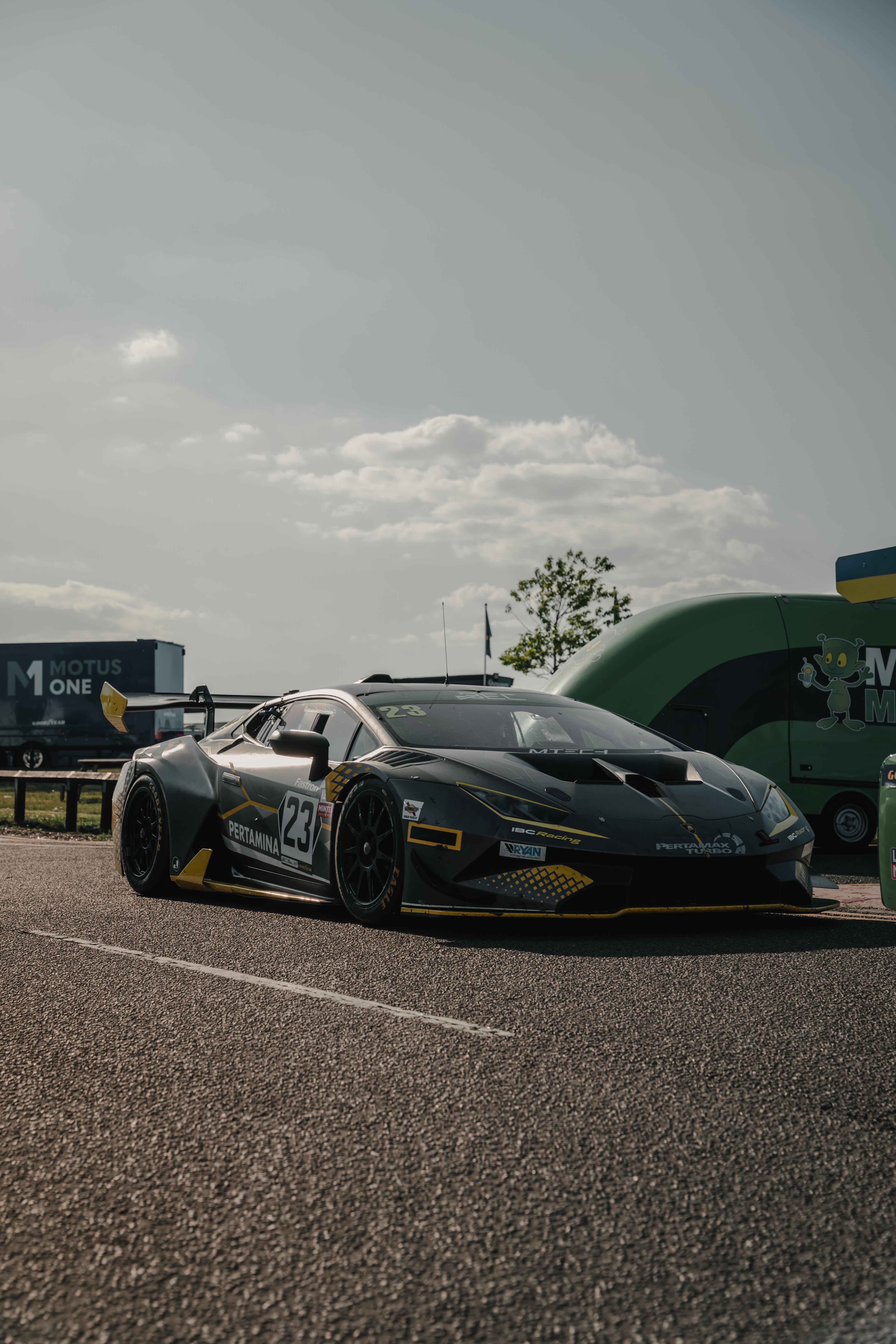 3974x5961 Fire Breathing Lamborghini Huracan Super Trofeo Race Car I photographed
