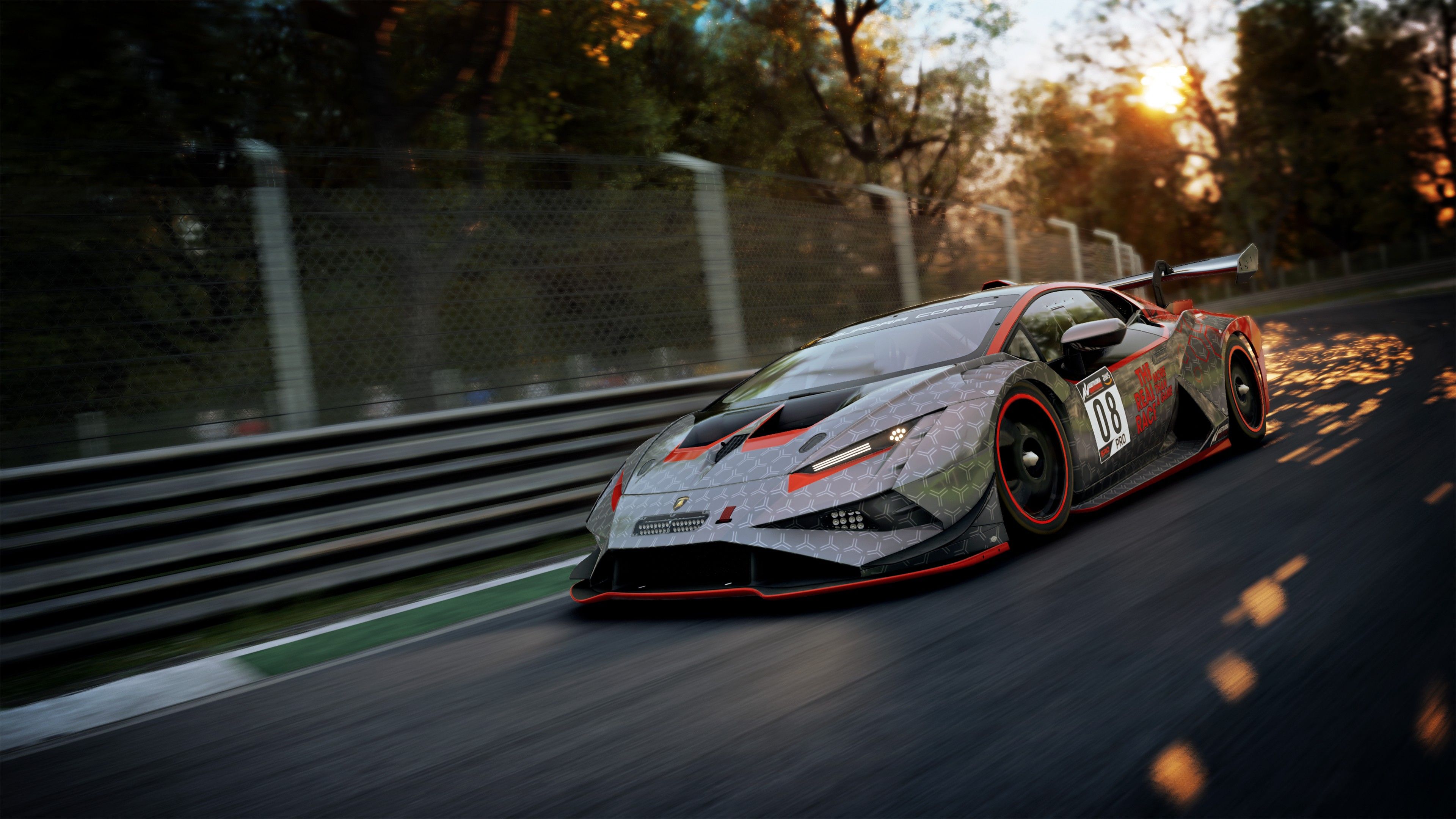 3840x2160 Lamborghini Huracan Super Trofeo Evo2 Lamborghini Esports 2022 15 4K HD Cars Wallpaper