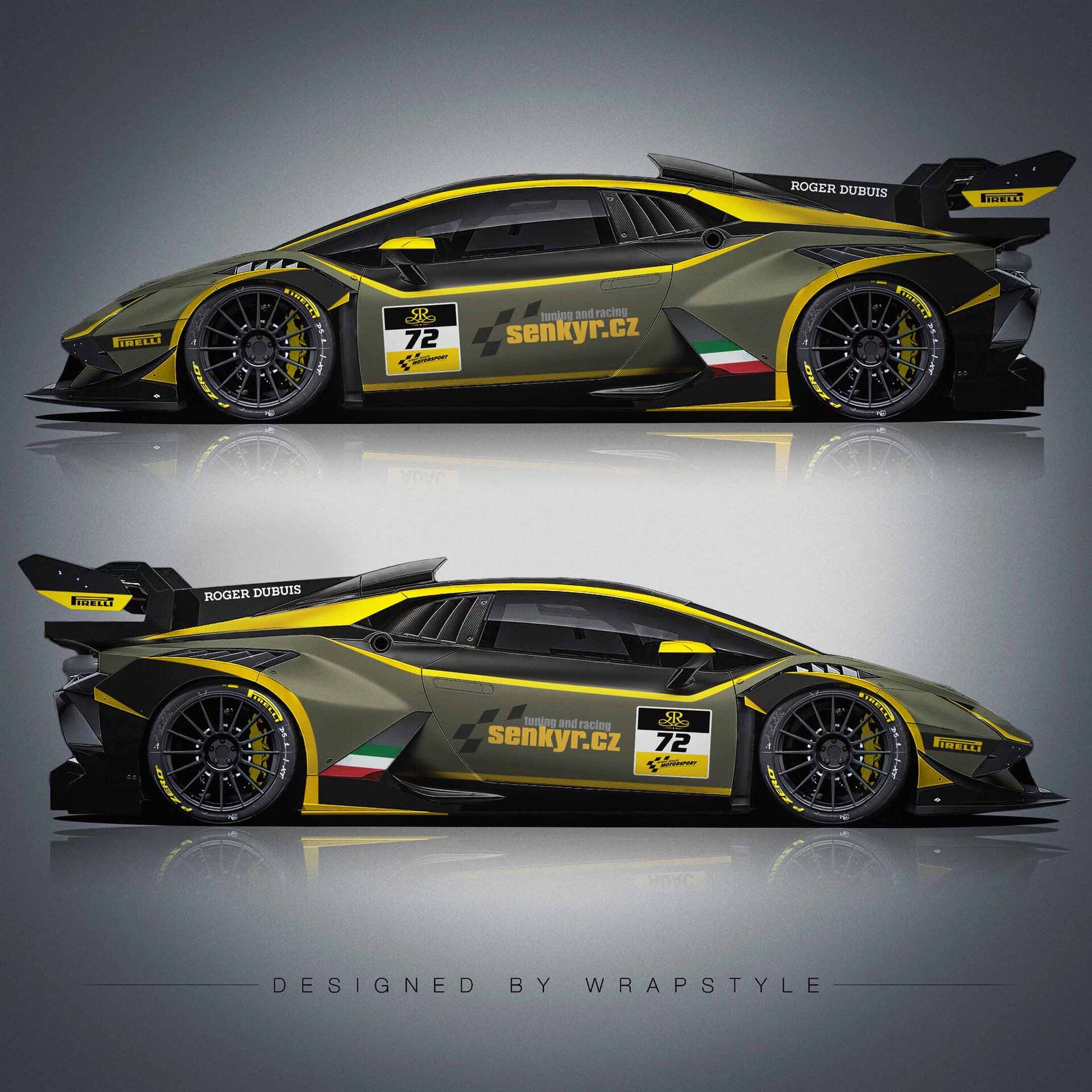 1920x1920 Lamborghini Huracan Super Trofeo