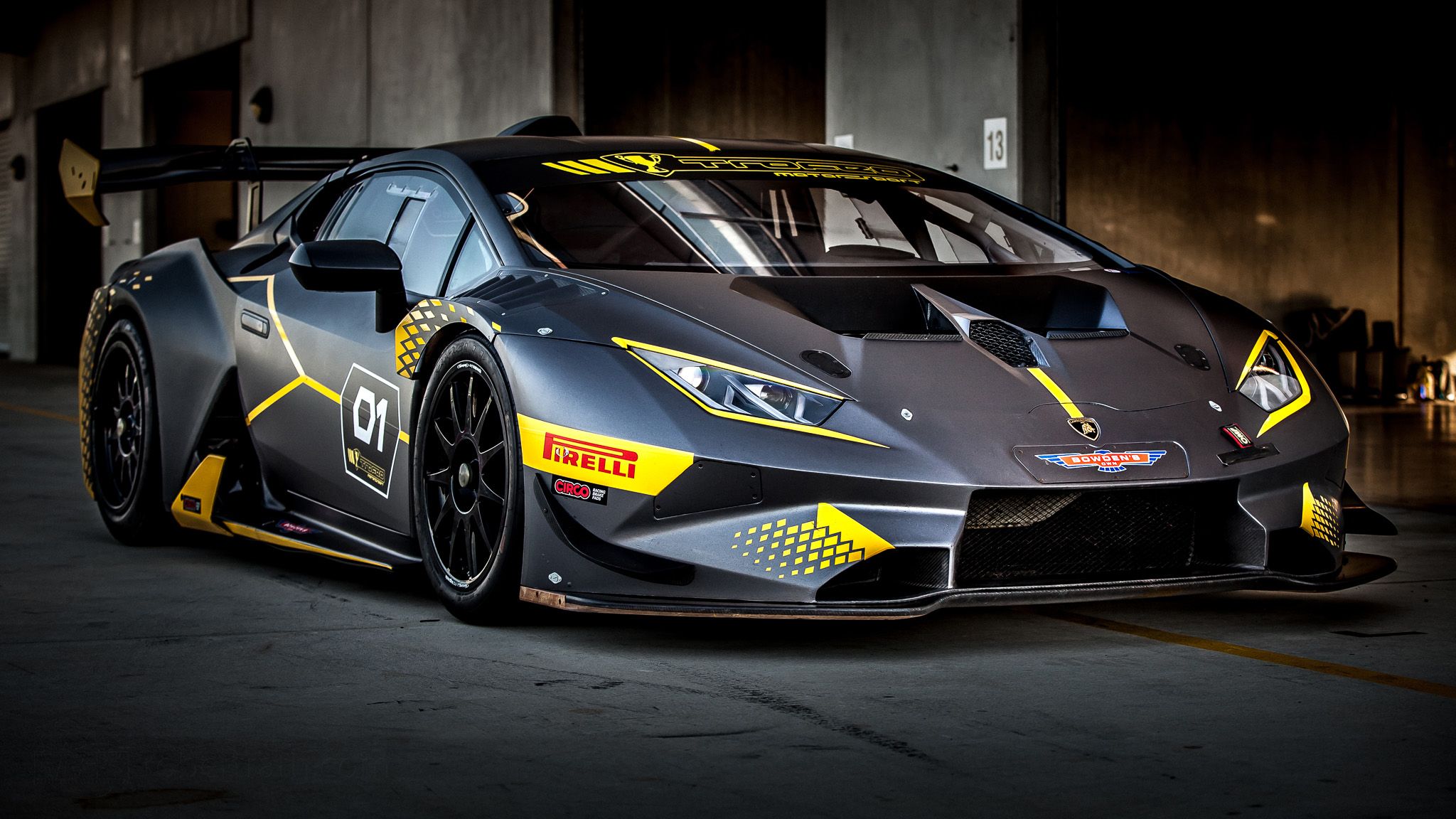 2048x1152 Lamborghini Huracan Super Trofeo