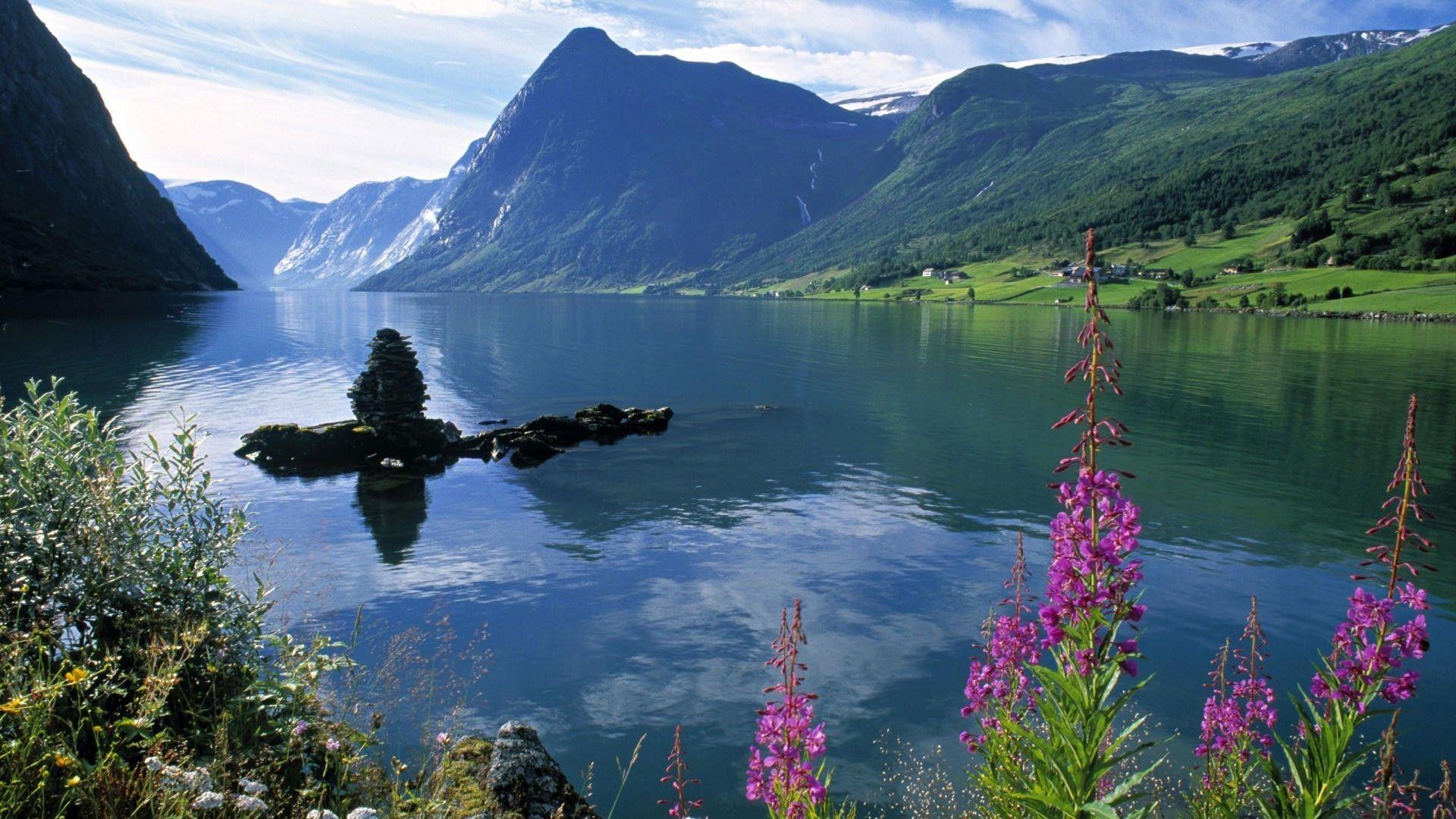 1920x1080 Fjord Wallpaper