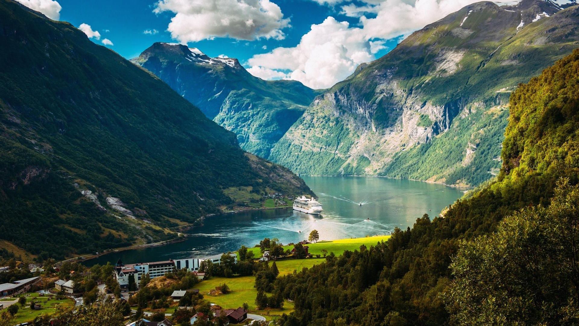 1920x1080 Magic of Norwegian Fjords