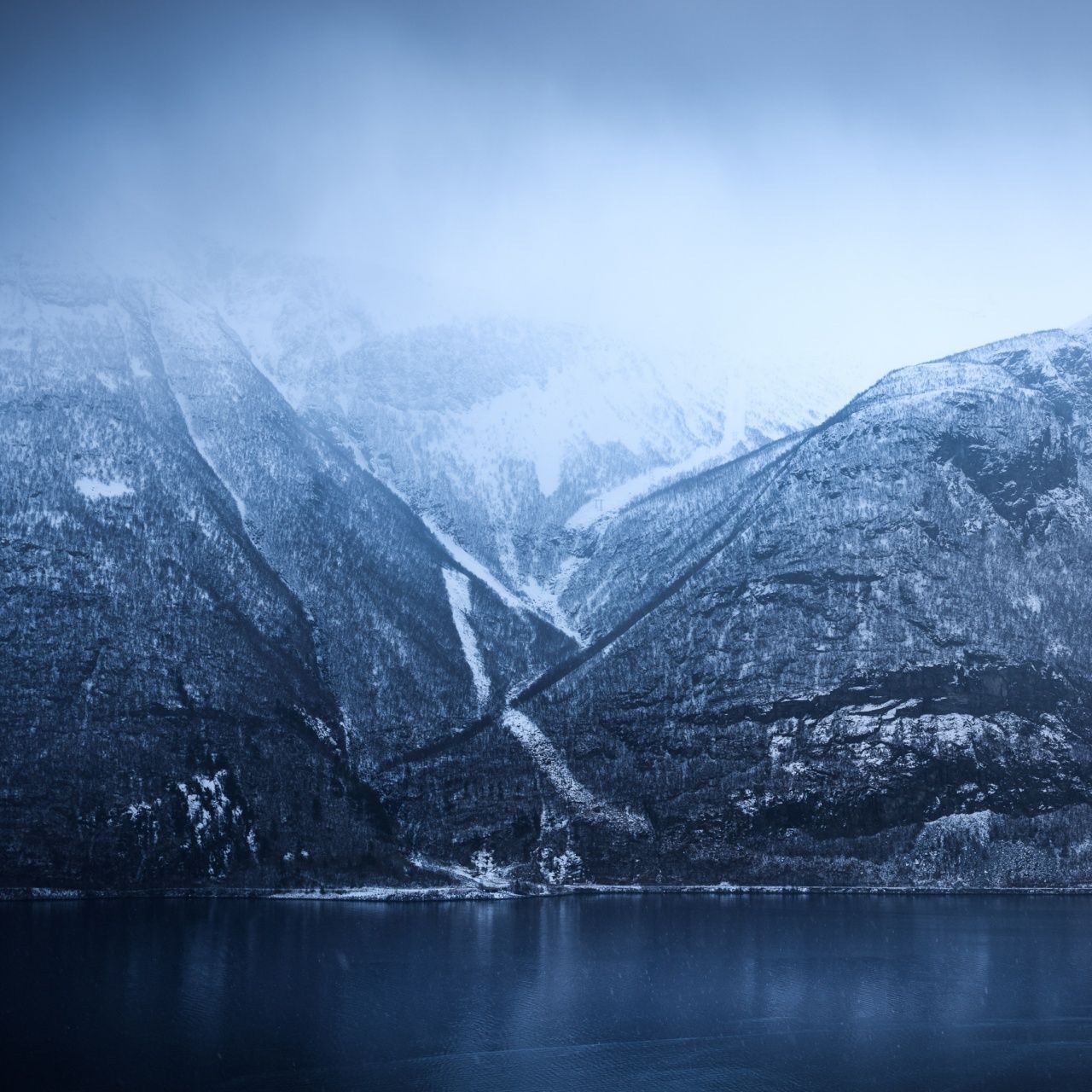 1280x1280 Norway Fjords Winter Landscape 4K UHD Wallpaper for UltraHD Desktop and TV : Widescreen and UltraWide Display : Dual Monitor : Smartphone and Tablet Devices