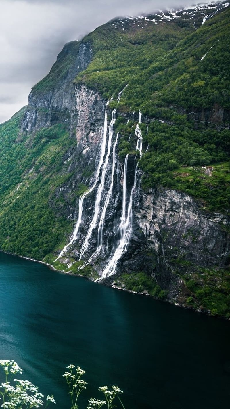 800x1422 HD norwegian fjords wallpaper