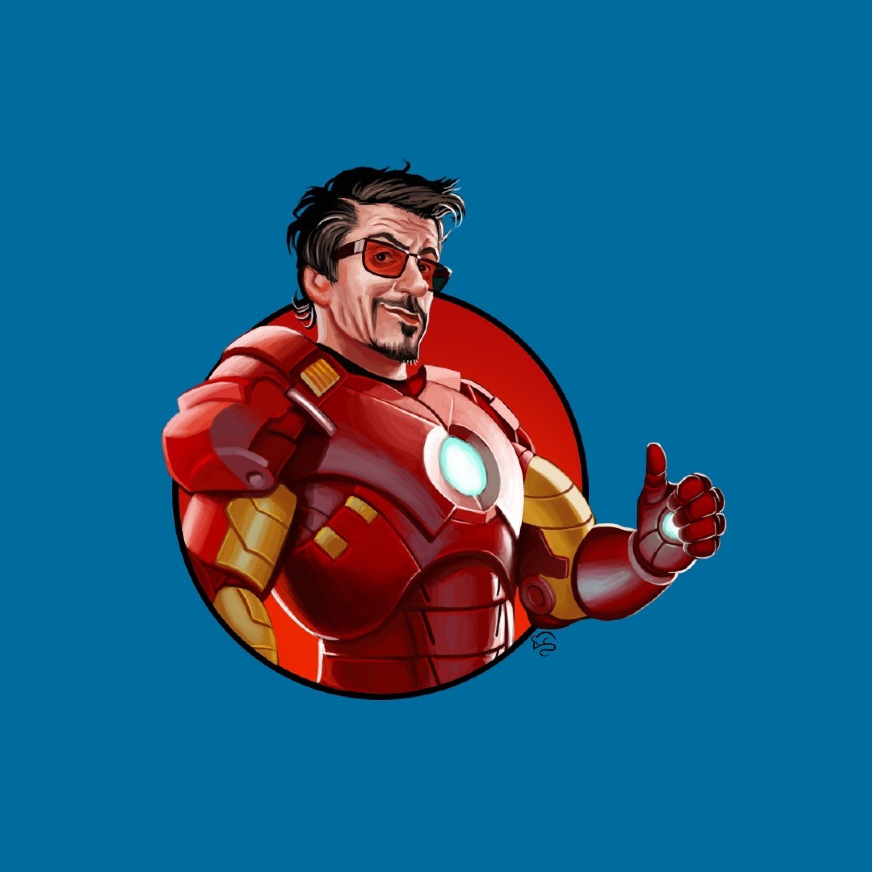 2932x2932 Iron Man Fan Art iPad Pro Retina Display , HD 4k Wallpaper, Image, Background, Photos and Picture