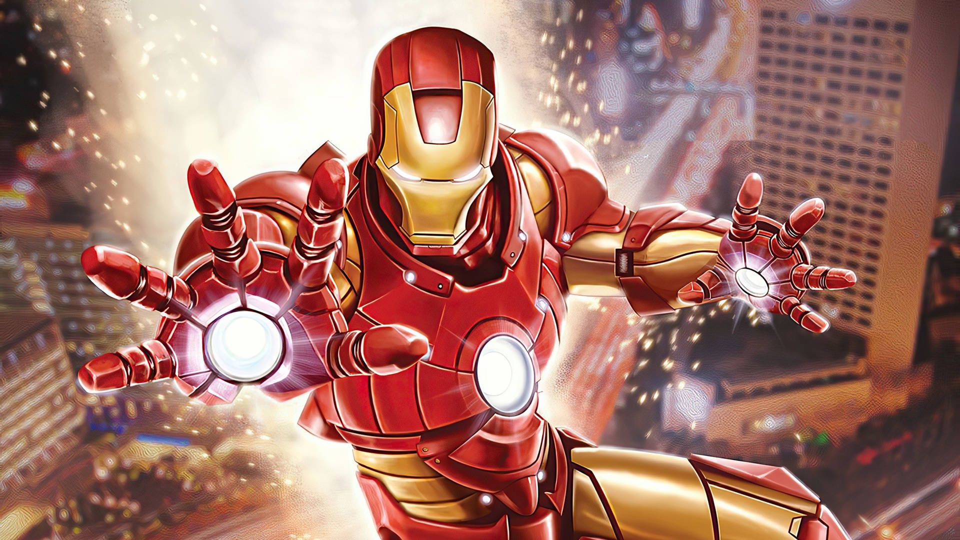 1920x1080 Download Iron Man Superhero Digital Fan Art Wallpaper