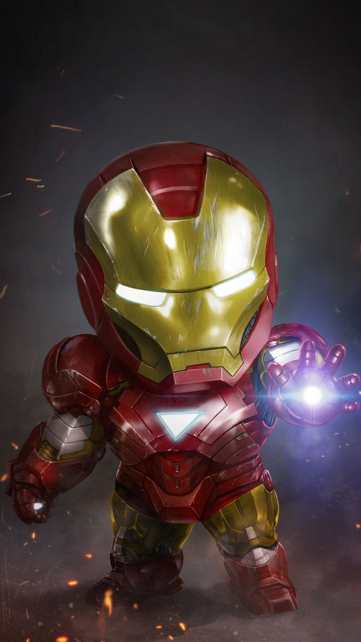 720x1280 Iron Man Fan art 4K Wallpaper