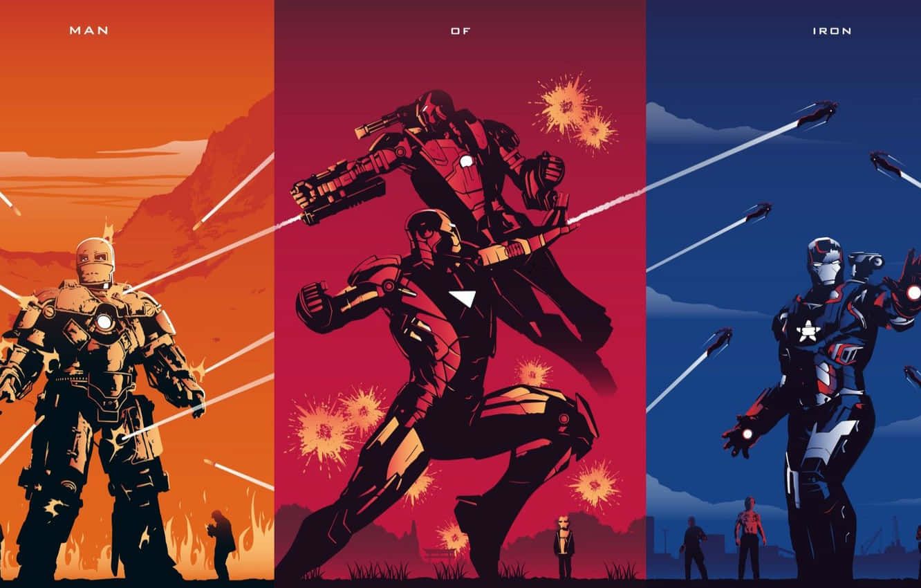 1332x850 Download Iron Man Fan Art Showing His Armor Wallpaper