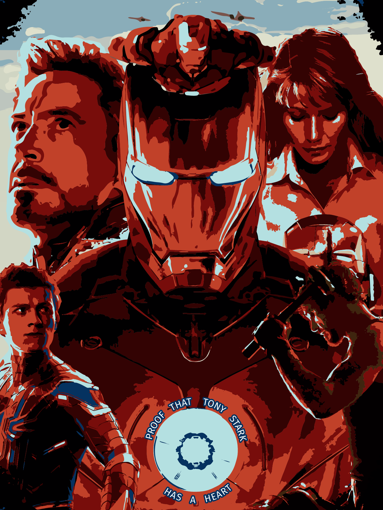 1296x1728 Thank you Iron Man (1). Image - Behance