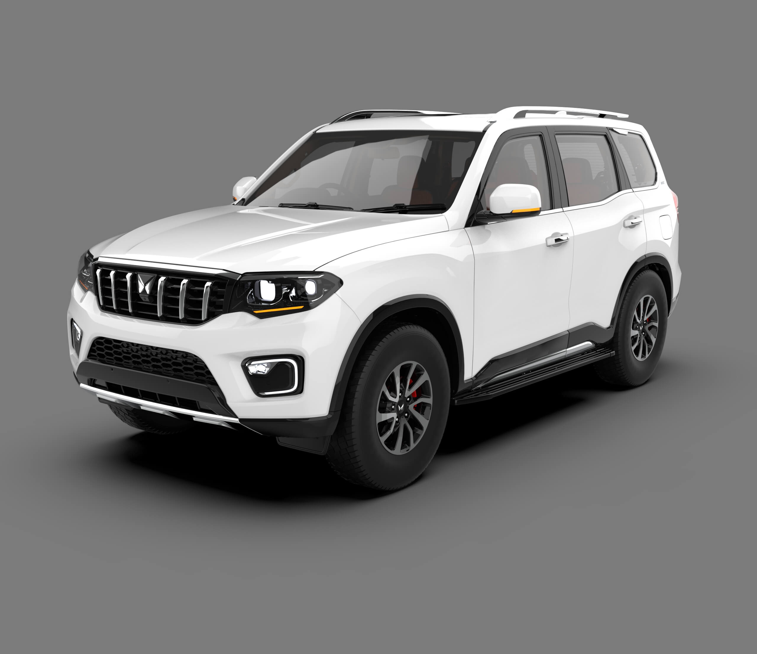 2560x2212 Mahindra Scorpio N 2022 3D Model