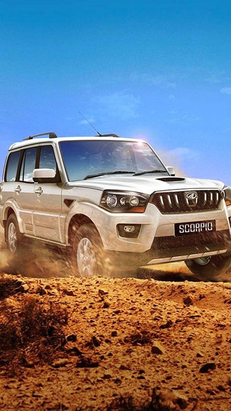 800x1422 New Scorpio.mahindra.black, new scorpio, black, mahindra, car, HD phone wallpaper