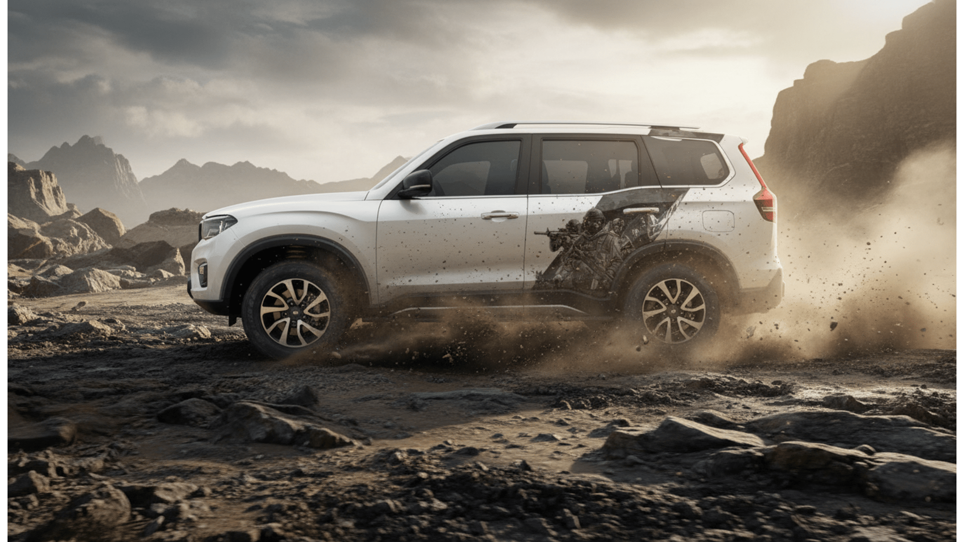 1920x1080 Warrior Edition Graphics for Mahindra Scorpio N. IDE Partial X Series– IDE Autoworks