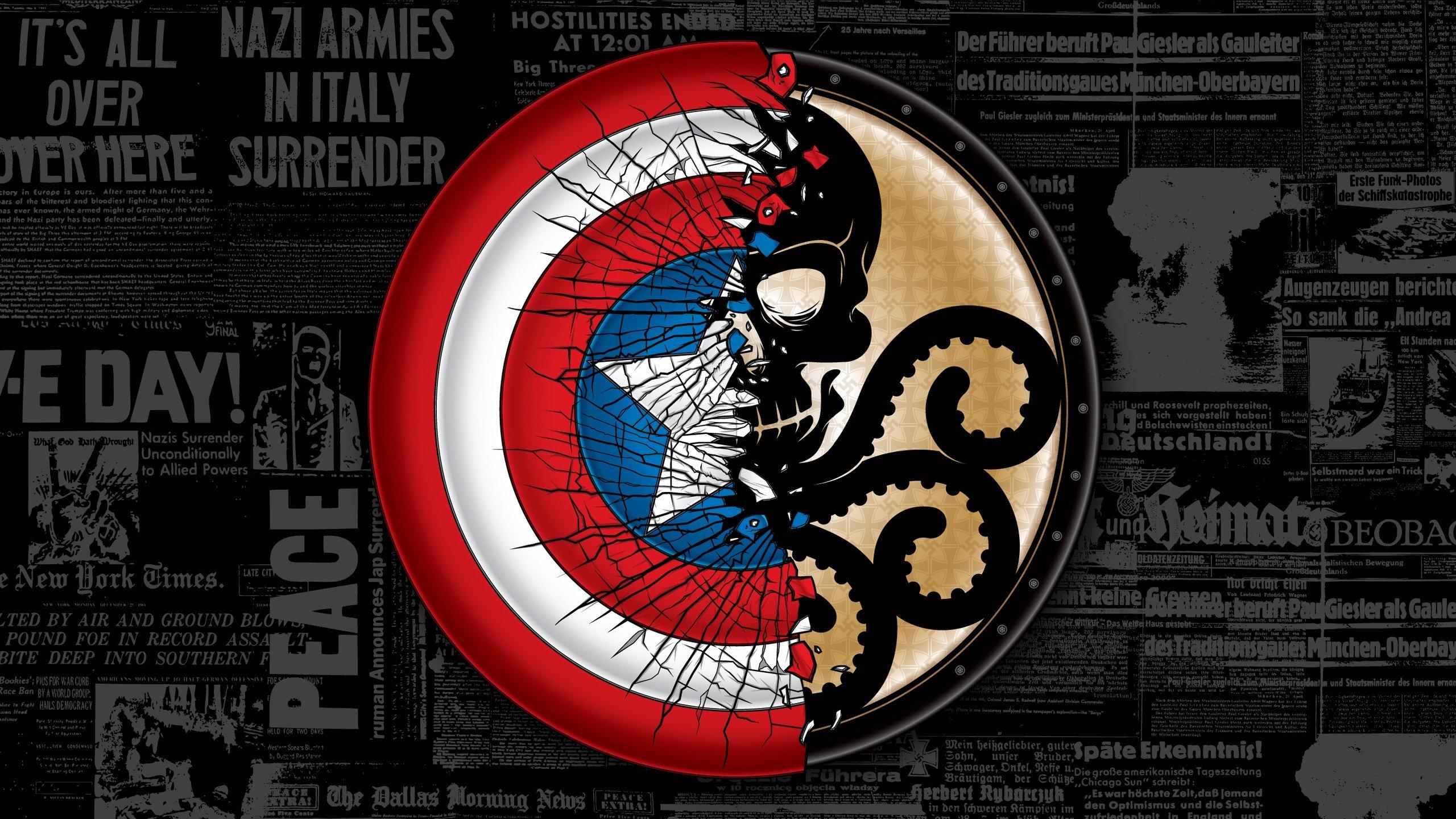 2560x1440 Captain America (Marvel comics) wallpaper 2560x1440 desktop
