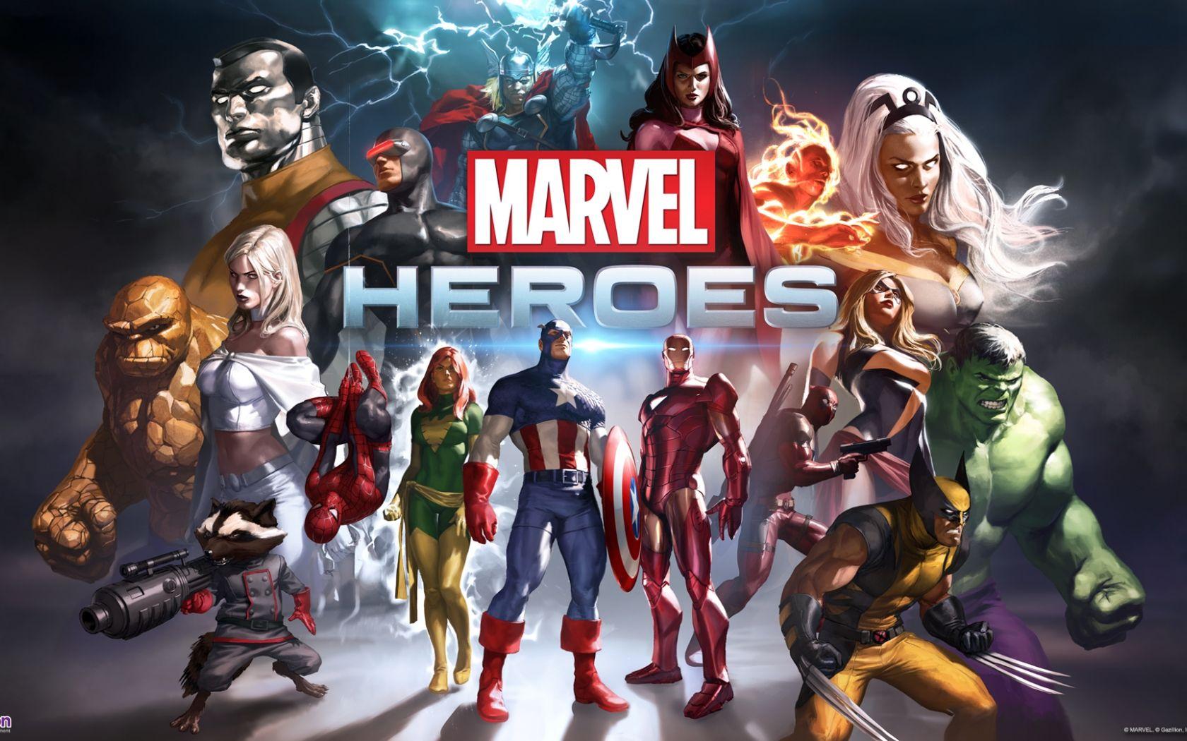 1680x1050 Free download Epic Marvel Heroes Wallpaper SlotsMarvel 1920x1080