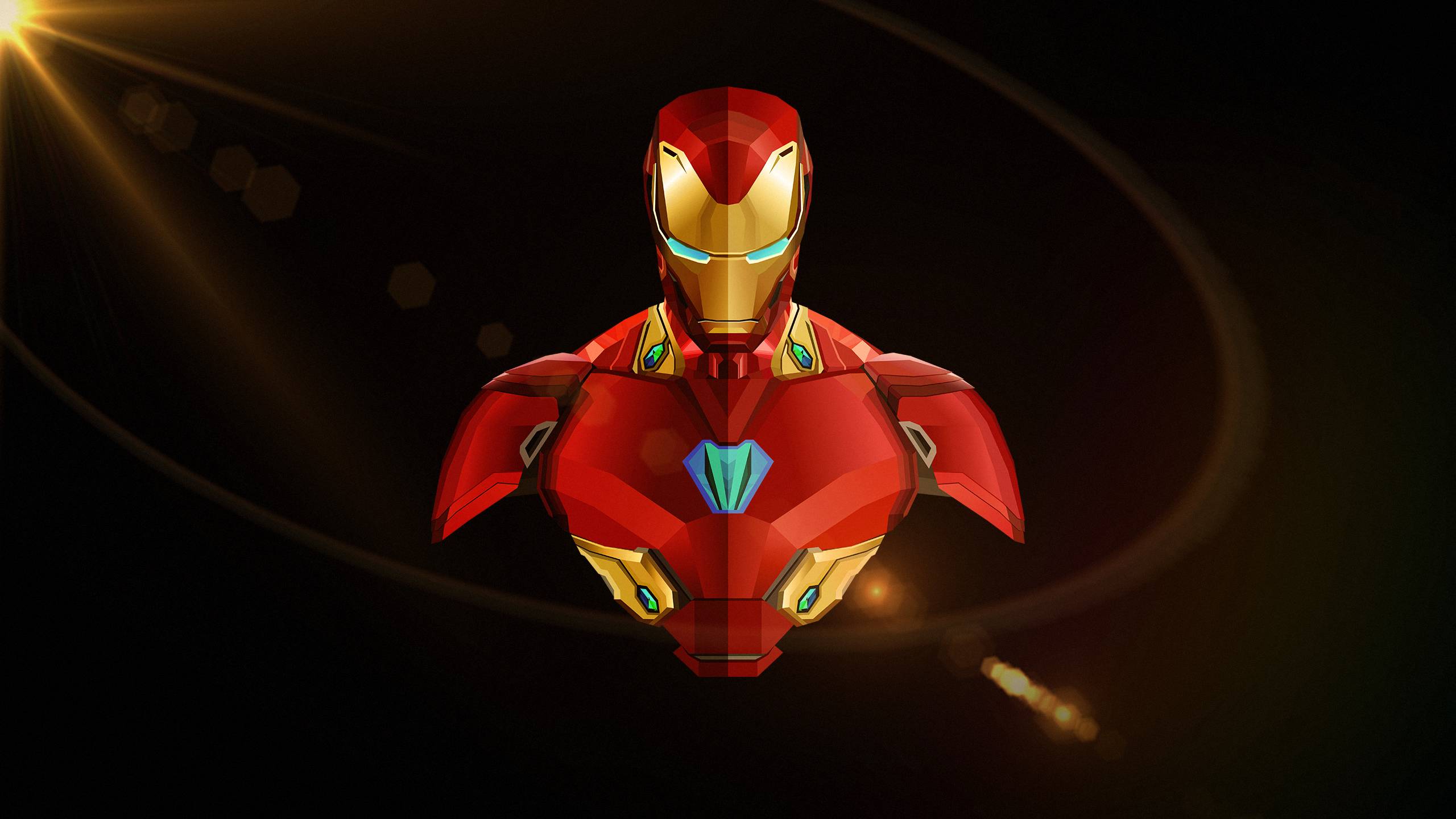 2560x1440 Iron Man 2560×1440 Avengers Infinity War Marvel Comics HD