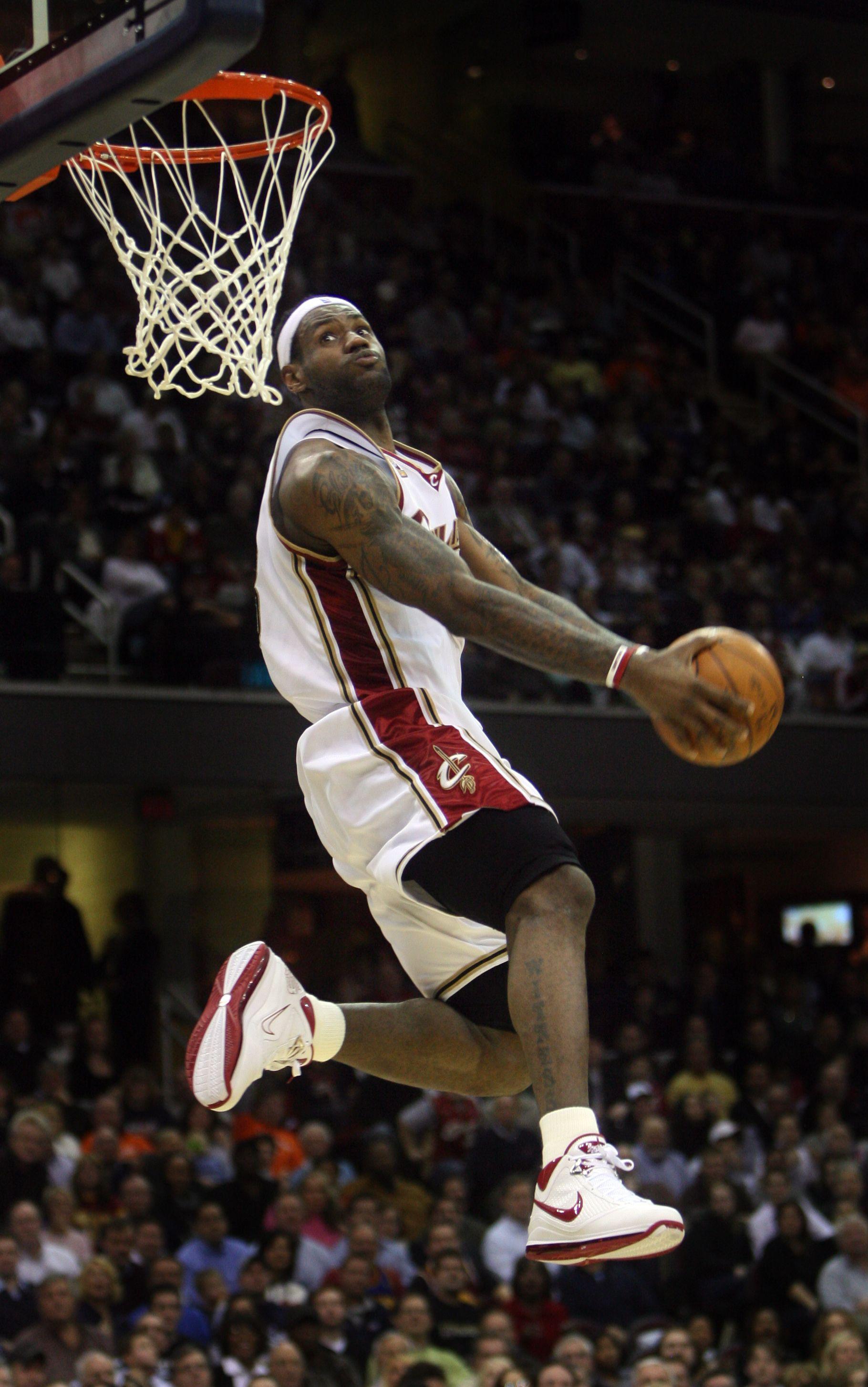 6587 Lebron James Dunk Stock Photos HighRes Pictures and Images  Getty  Images