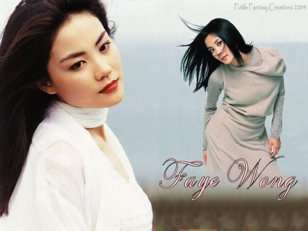 1024x768 Faye Wong Wallpaper