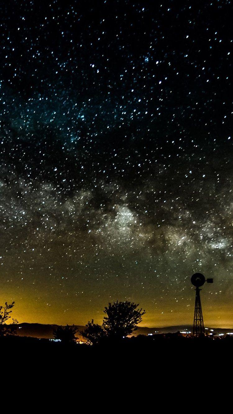 750x1334 Night, Sky, Stars, Starry 750x1334 IPhone 8 7 6 6S Wallpaper