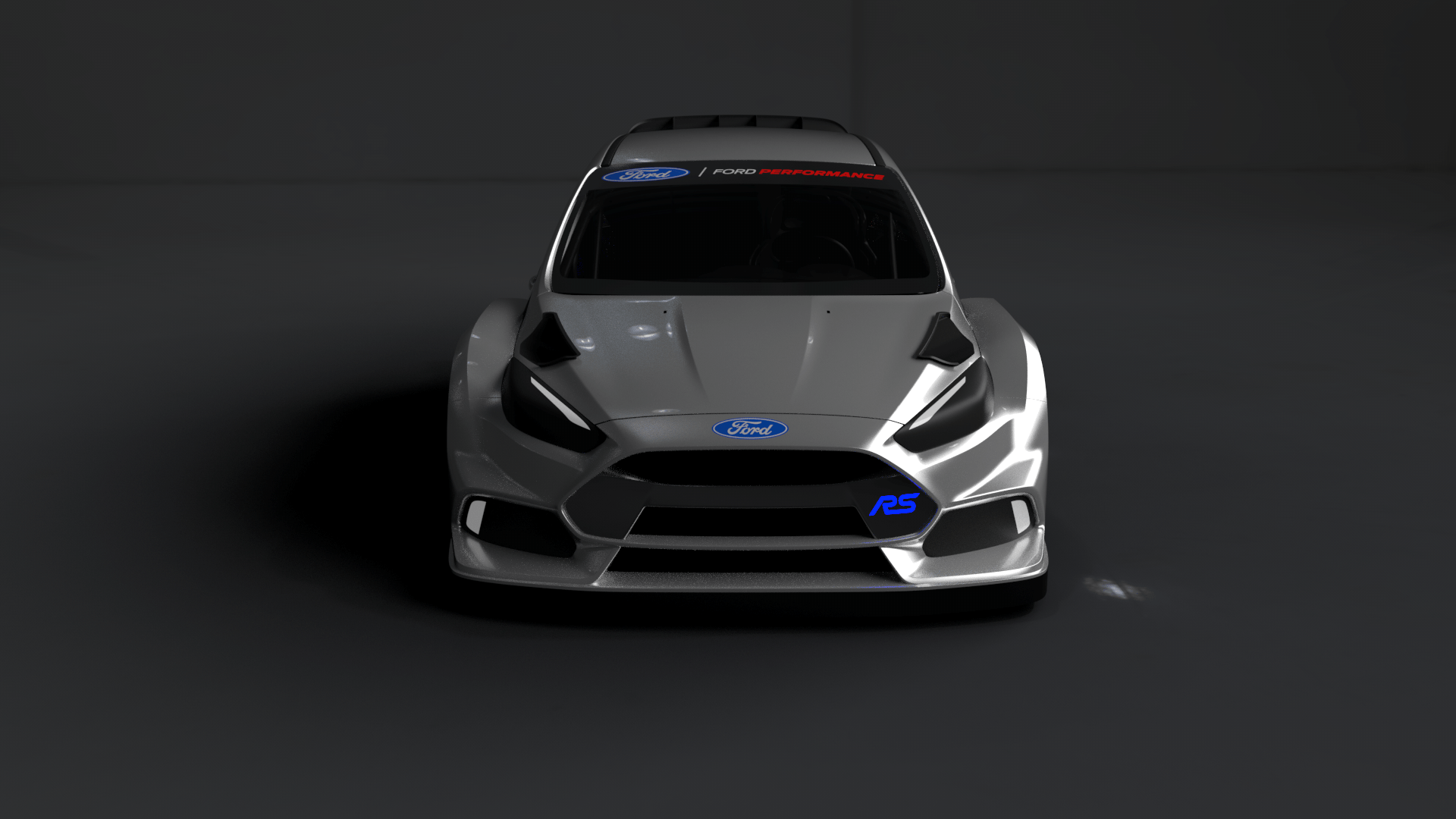 1920x1080 Ford Focus RS Rallycross 1080P HD Wallpaper