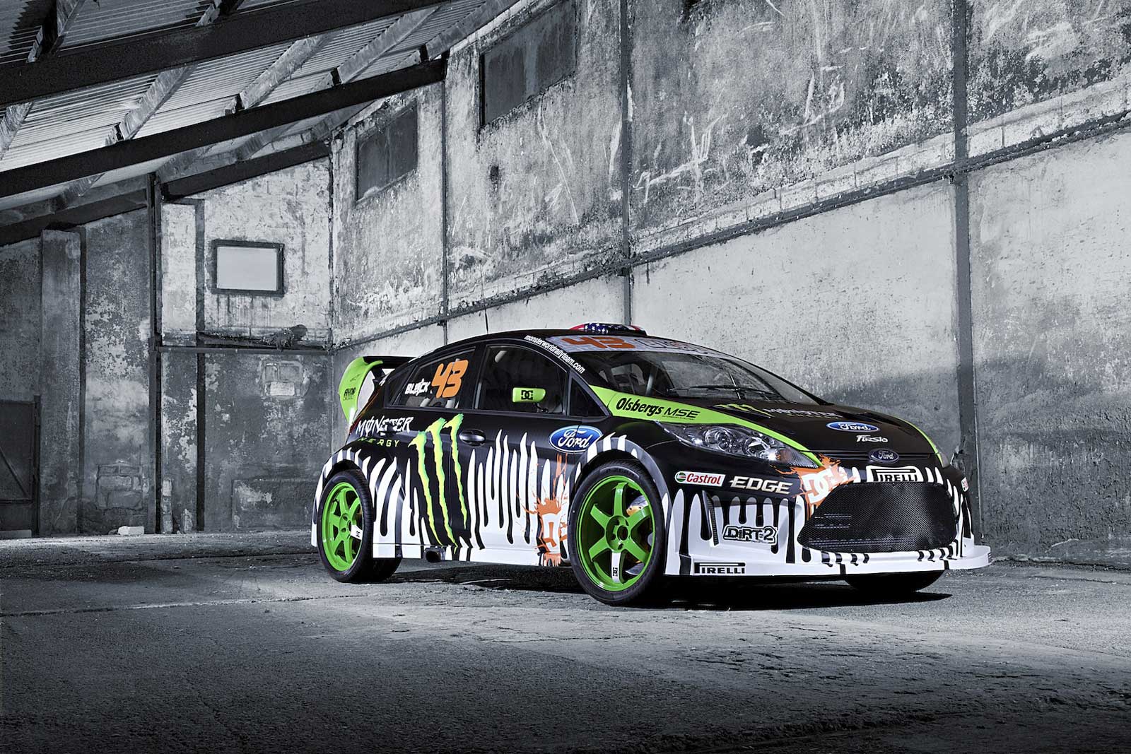 1600x1067 automotivegeneral: ford monster energy rallycross wallpaper