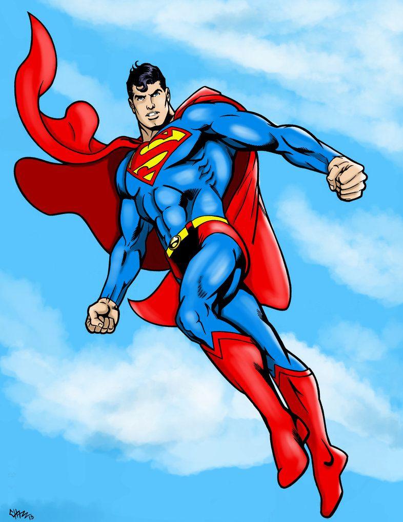 786x1017 Free download Superman flying by Chazzwin [786x1017]