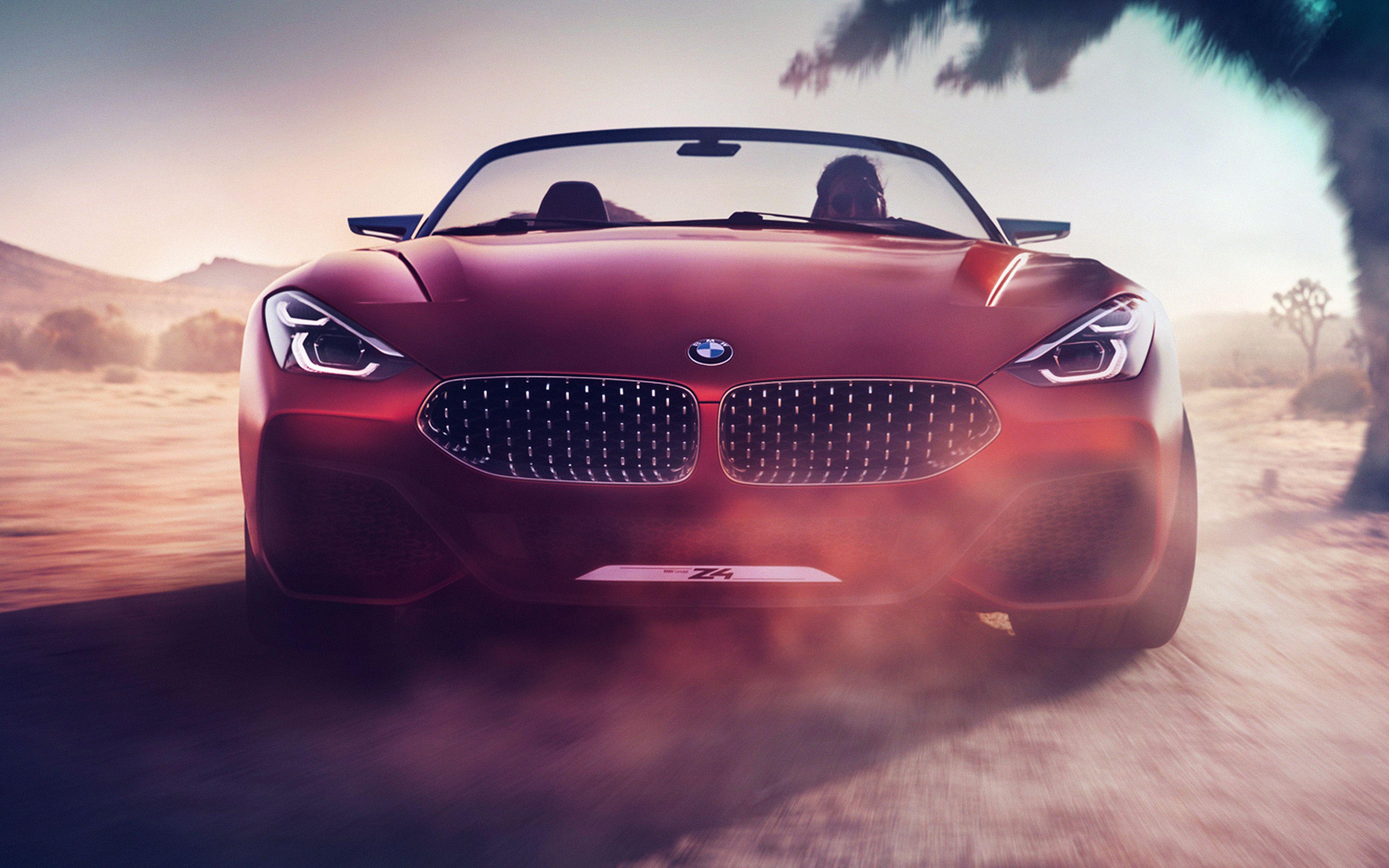 3840x2400 Car Bmw Illustration Art Wallpaper