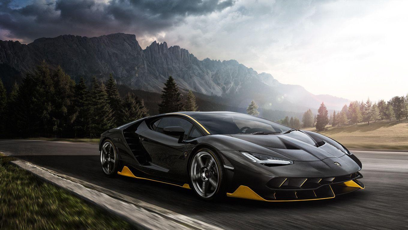 1360x768 Black Lamborghini Aventador 4k 2018 Laptop HD HD 4k