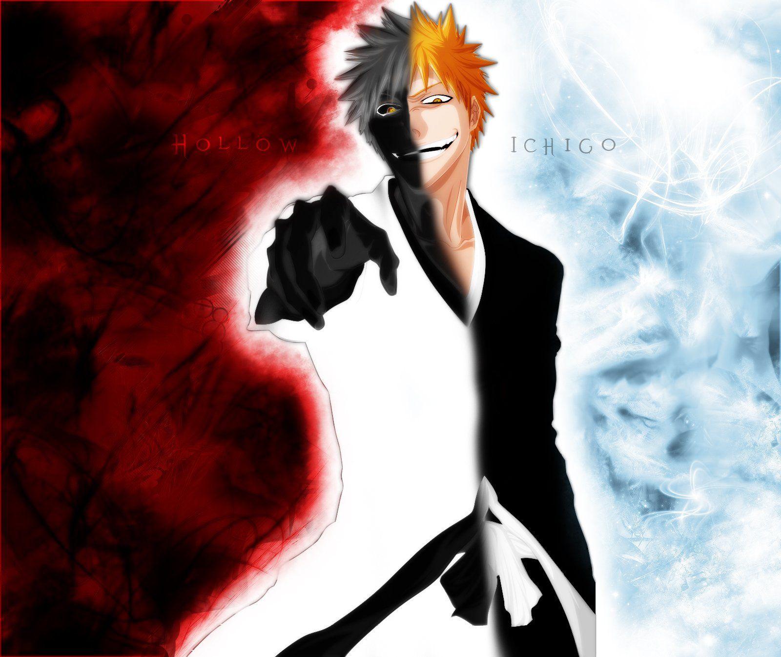 1600x1346 bleach, Kurosaki, Ichigo, Hollow, Ichigo Wallpaper HD / Desktop